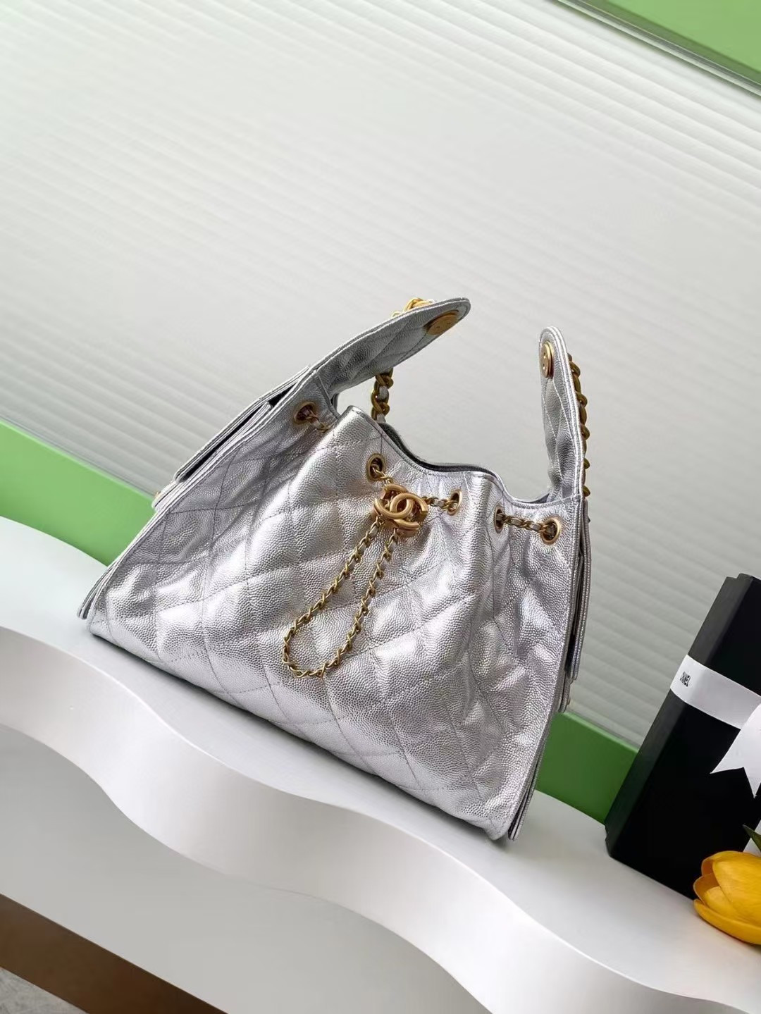 Ch**el 25C Bucket Bag 26x30x14cm