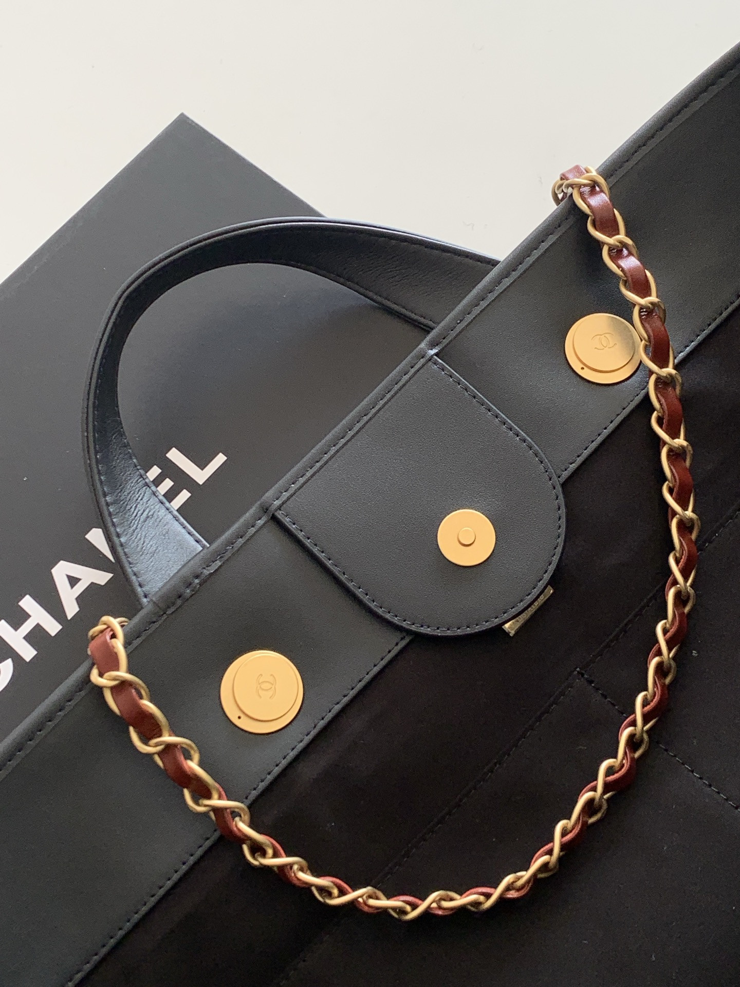 Ch**el Maxi Shopping Bag 32x60x17cm