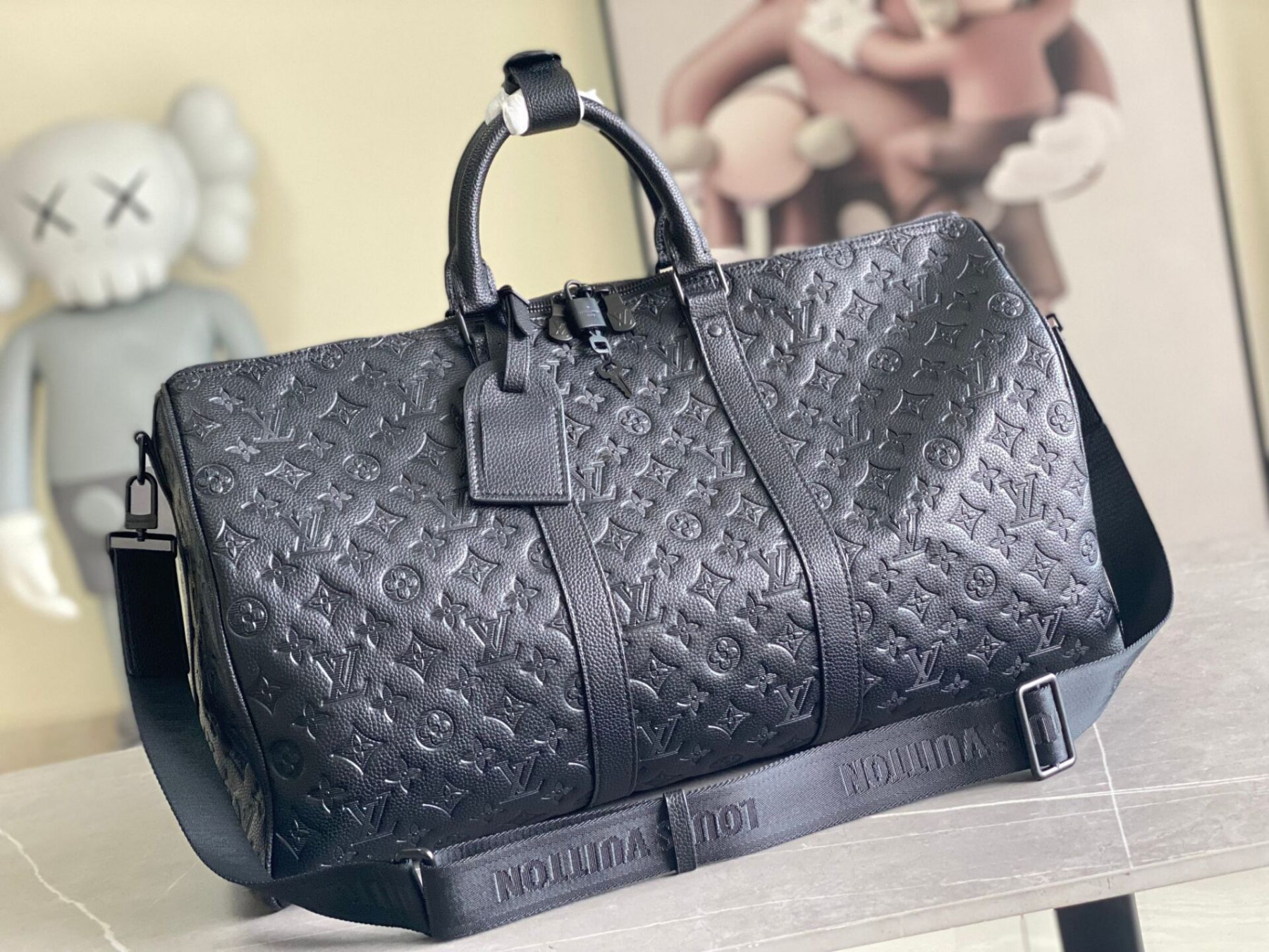 LV Keepall Bandoulière 50 M44810 50x29x23cm