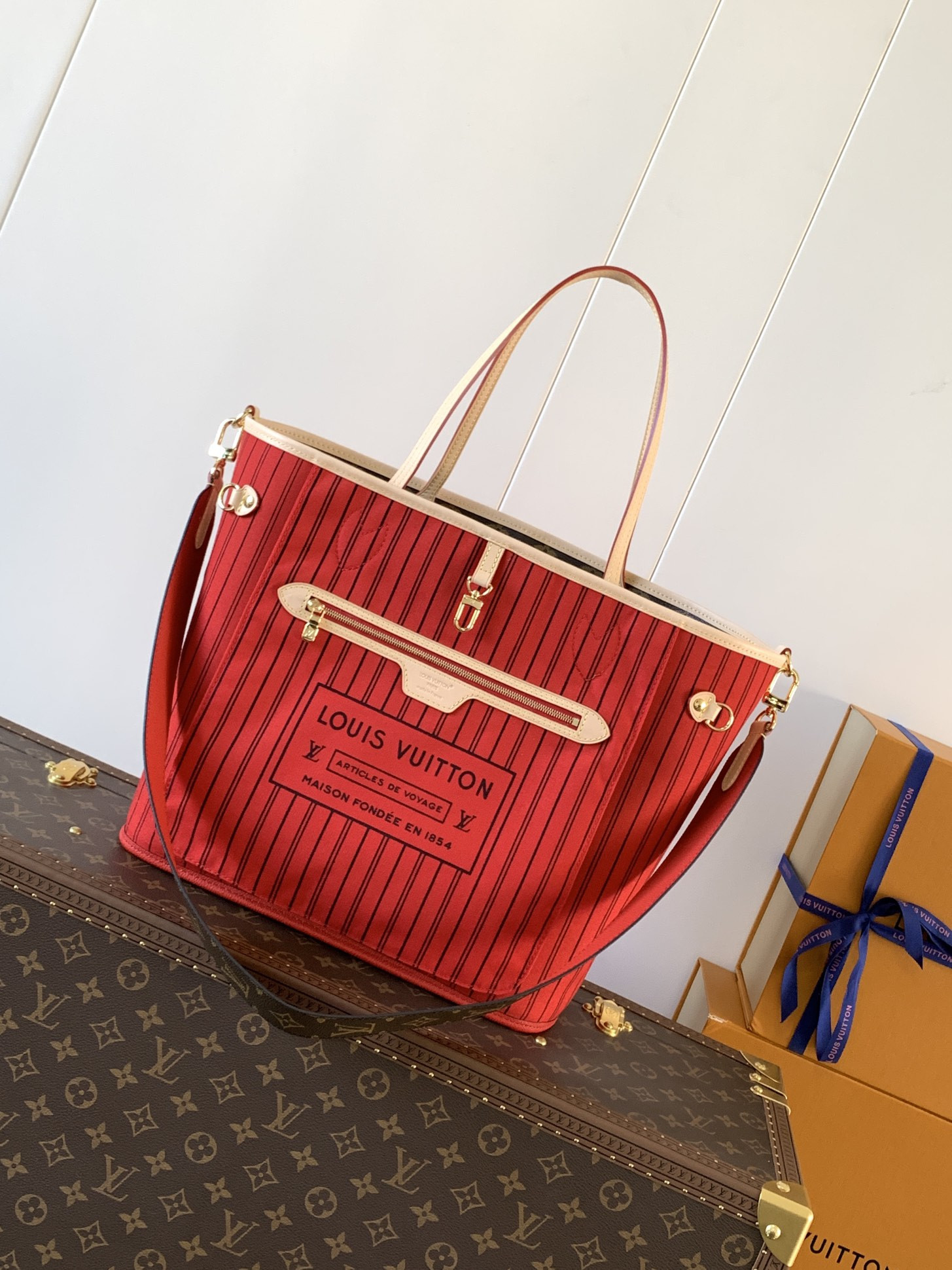 LV Neverfull MM M12096 Without Box 31x28x14cm