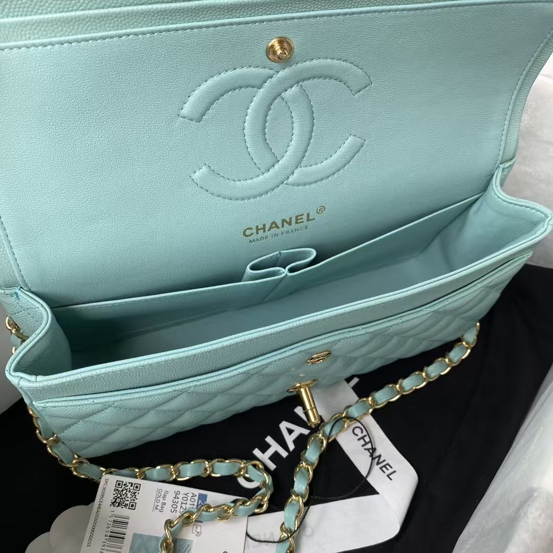 Ch**el Classic Flap Bag 15.5×25.5×6.5cm