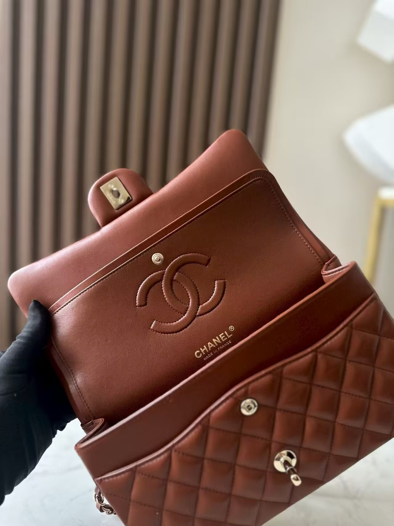 Ch**el Classic Flap Handbag CF 25x15x6cm