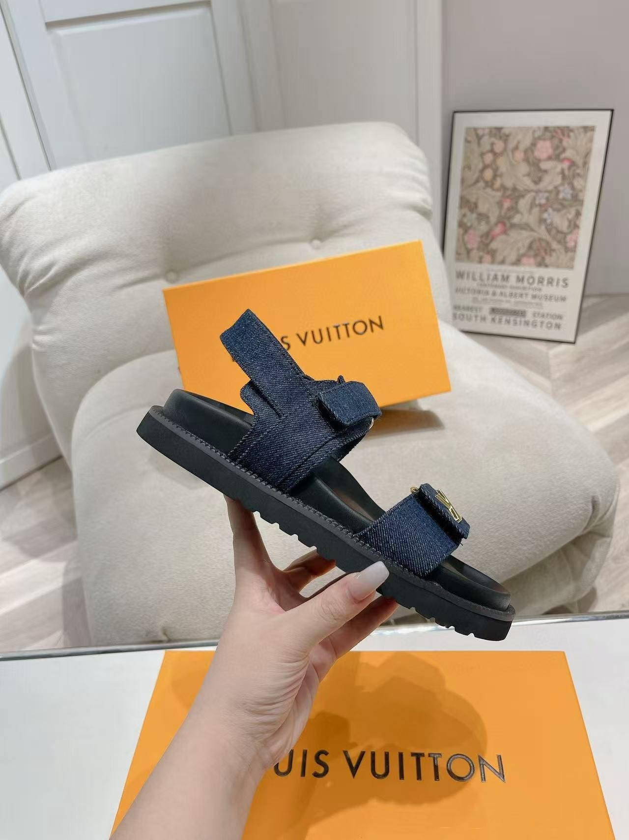 UA LV Sunset Flat Comfort Sandal