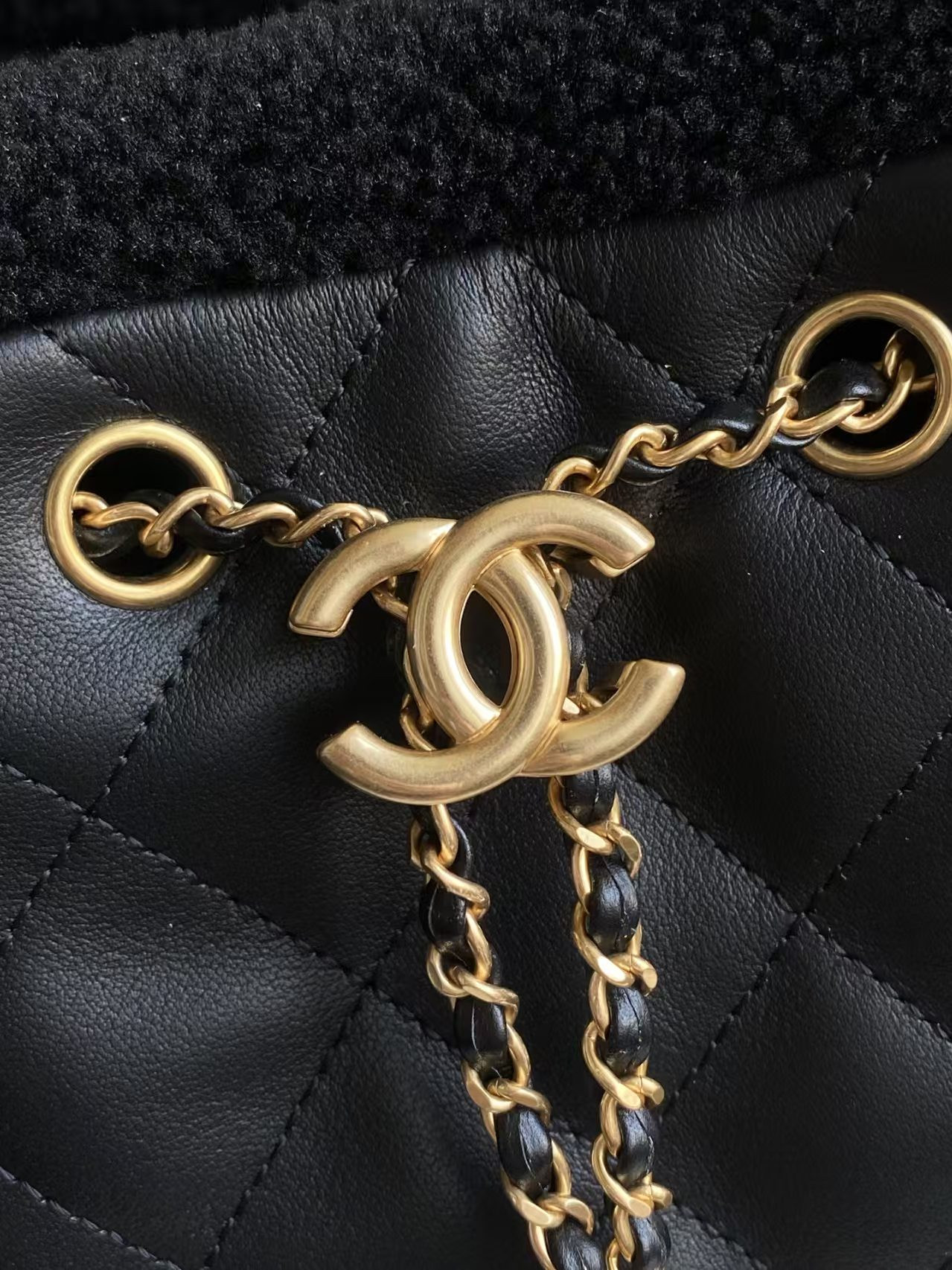 Ch**el 25C Bucket Bag 26x30x14cm