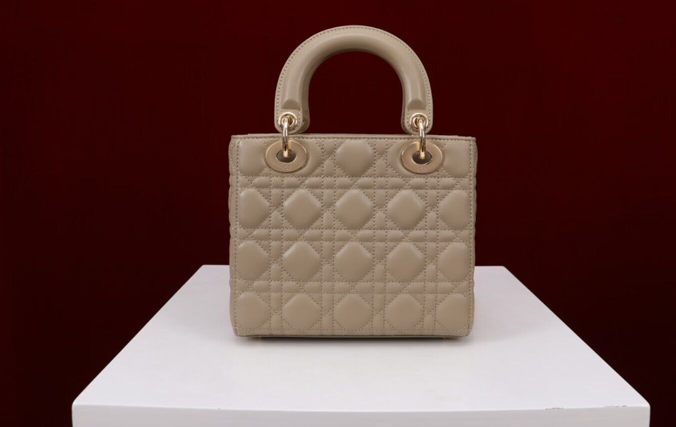 Small Lady D10r My ABCD10r Bag Sand Colored 20 x 17 x 8 cm