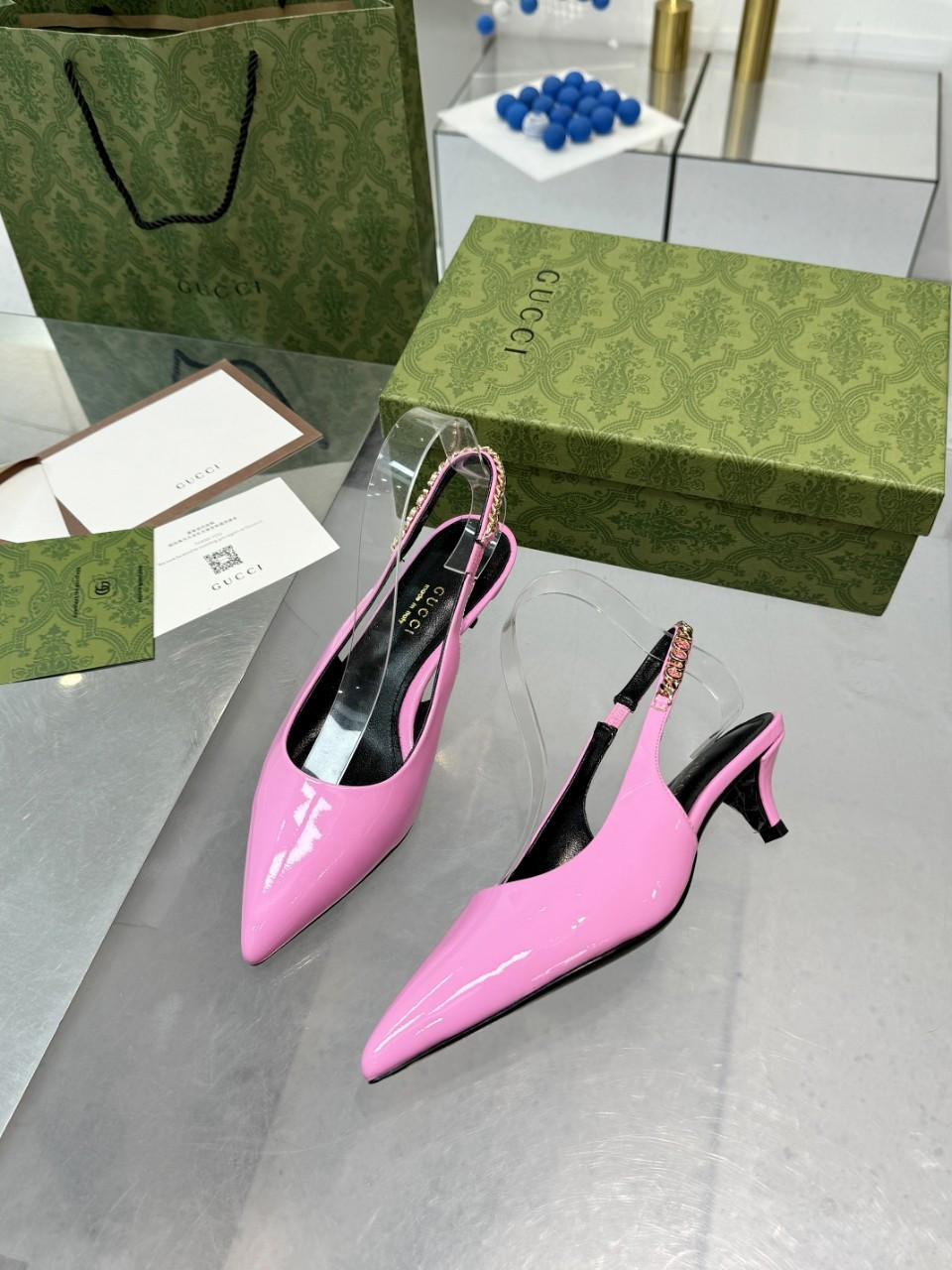 Gvc*1 SIGNORIA SLINGBACK PUMP mid-heel shoes