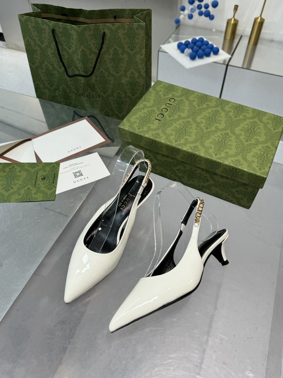 Gvc*1 SIGNORIA SLINGBACK PUMP mid-heel shoes