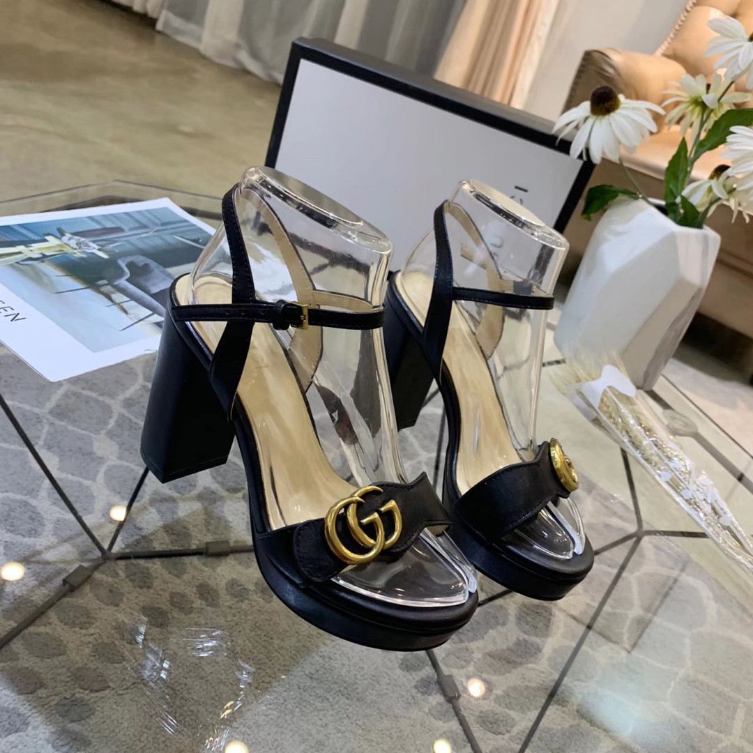 UA Gvc*1 LEATHER HIGH-HEEL SANDAL