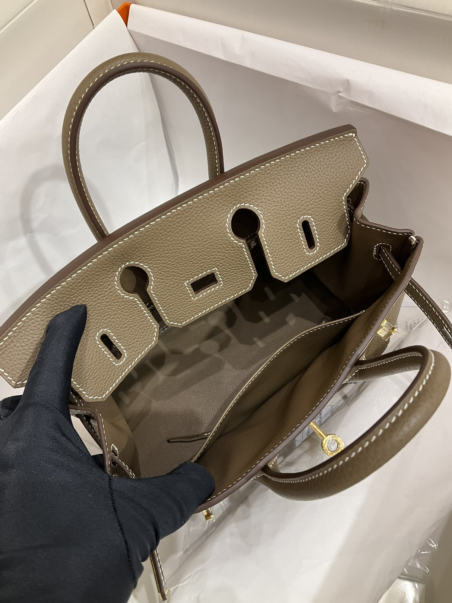 H**me5 BIRKIN Gold 25 30 35