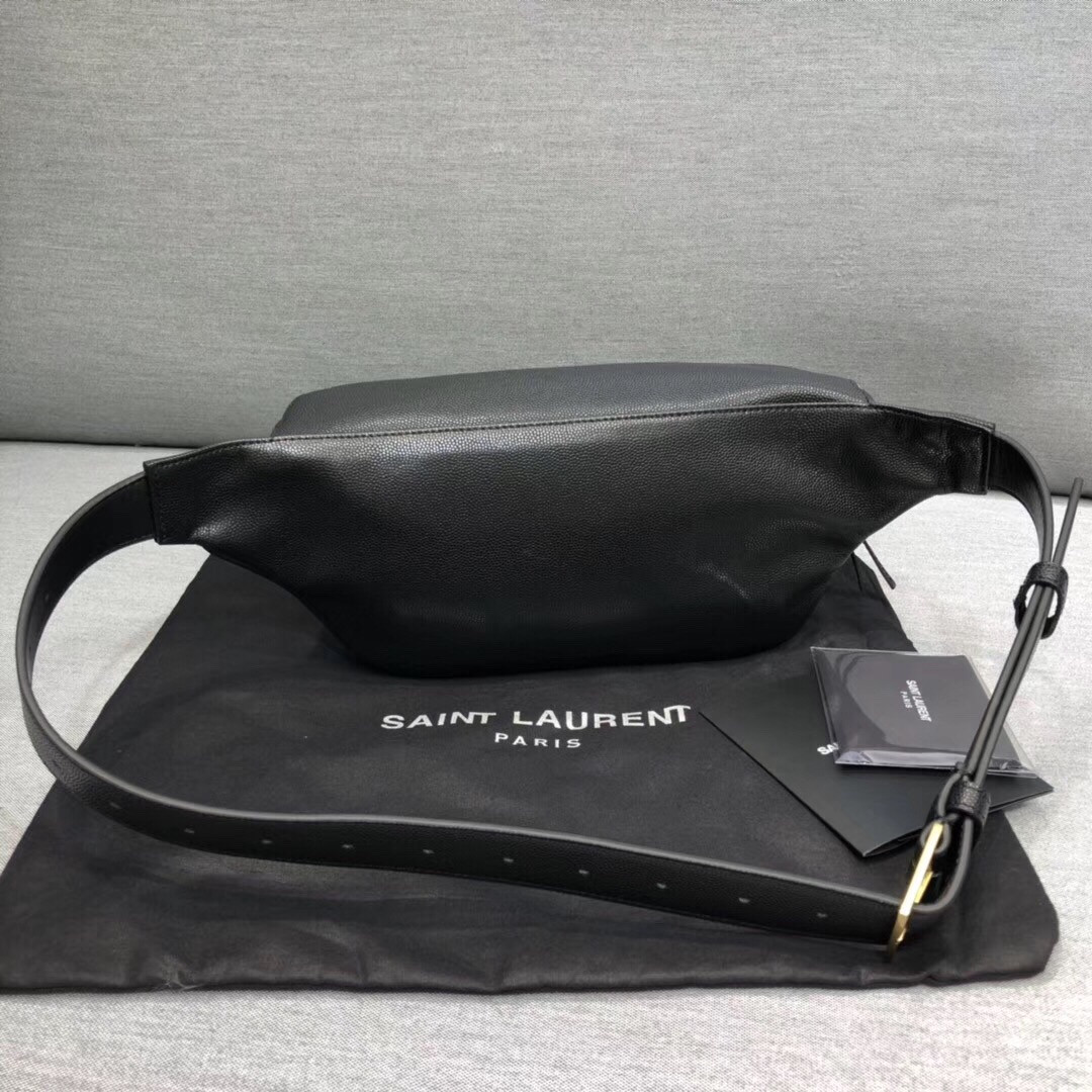 Y51 CASSANDRE CLASSIC belt bag in grain de poudre embossed leather 25 x 14 x 3.5 cm