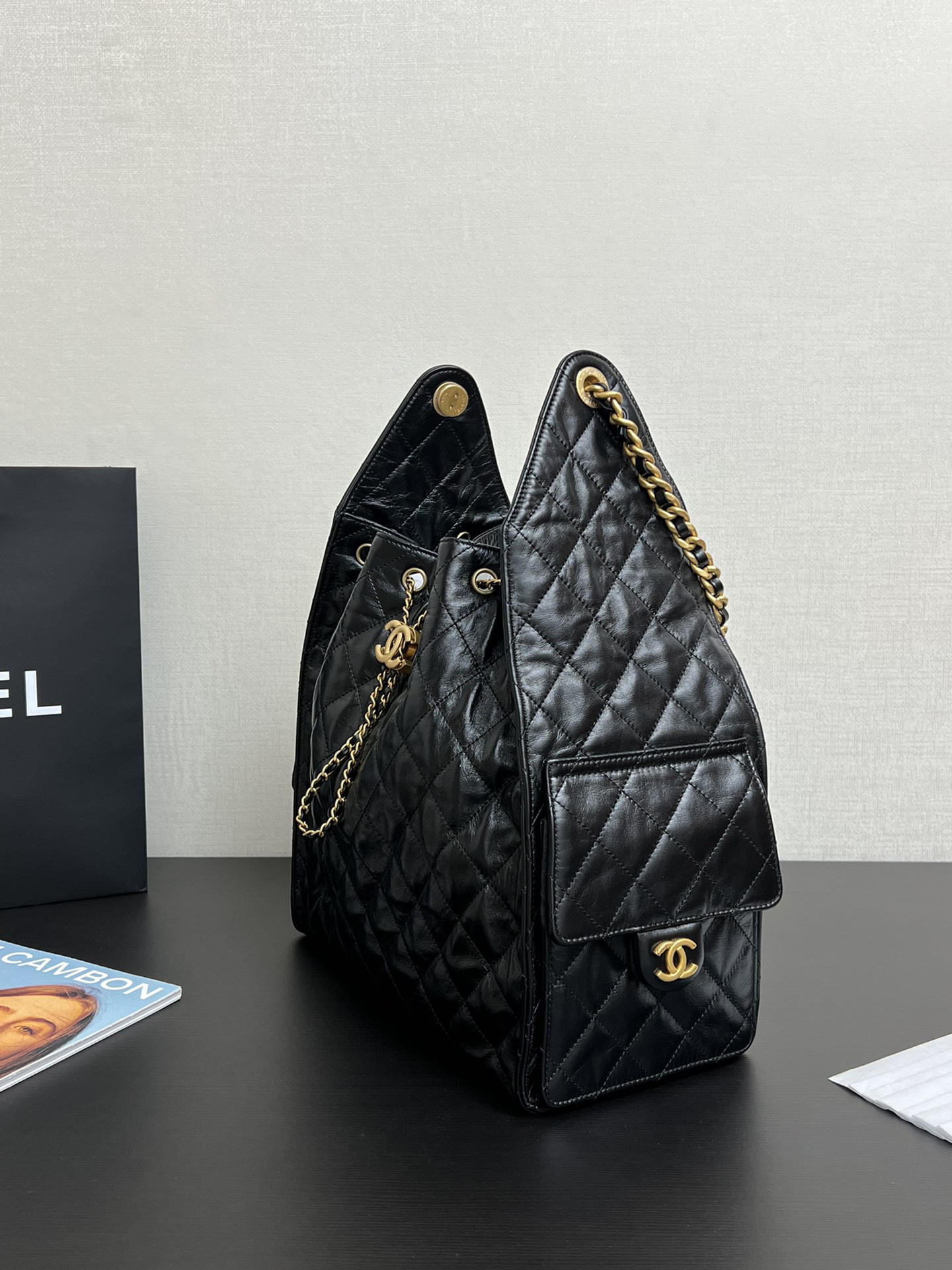 Ch**el 25C Bucket BAG 40x30x15cm