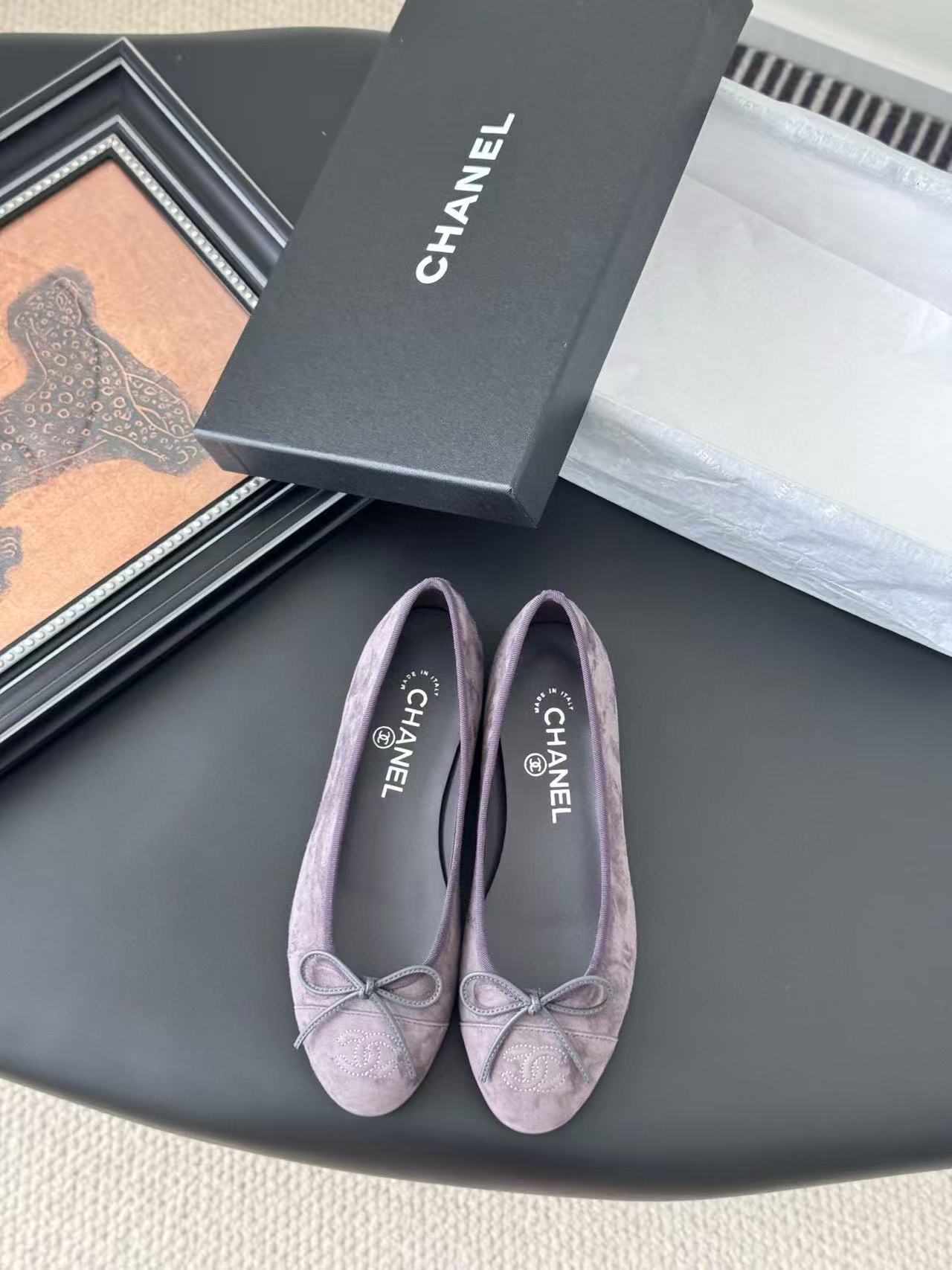 UA Ch**el Ballet flats