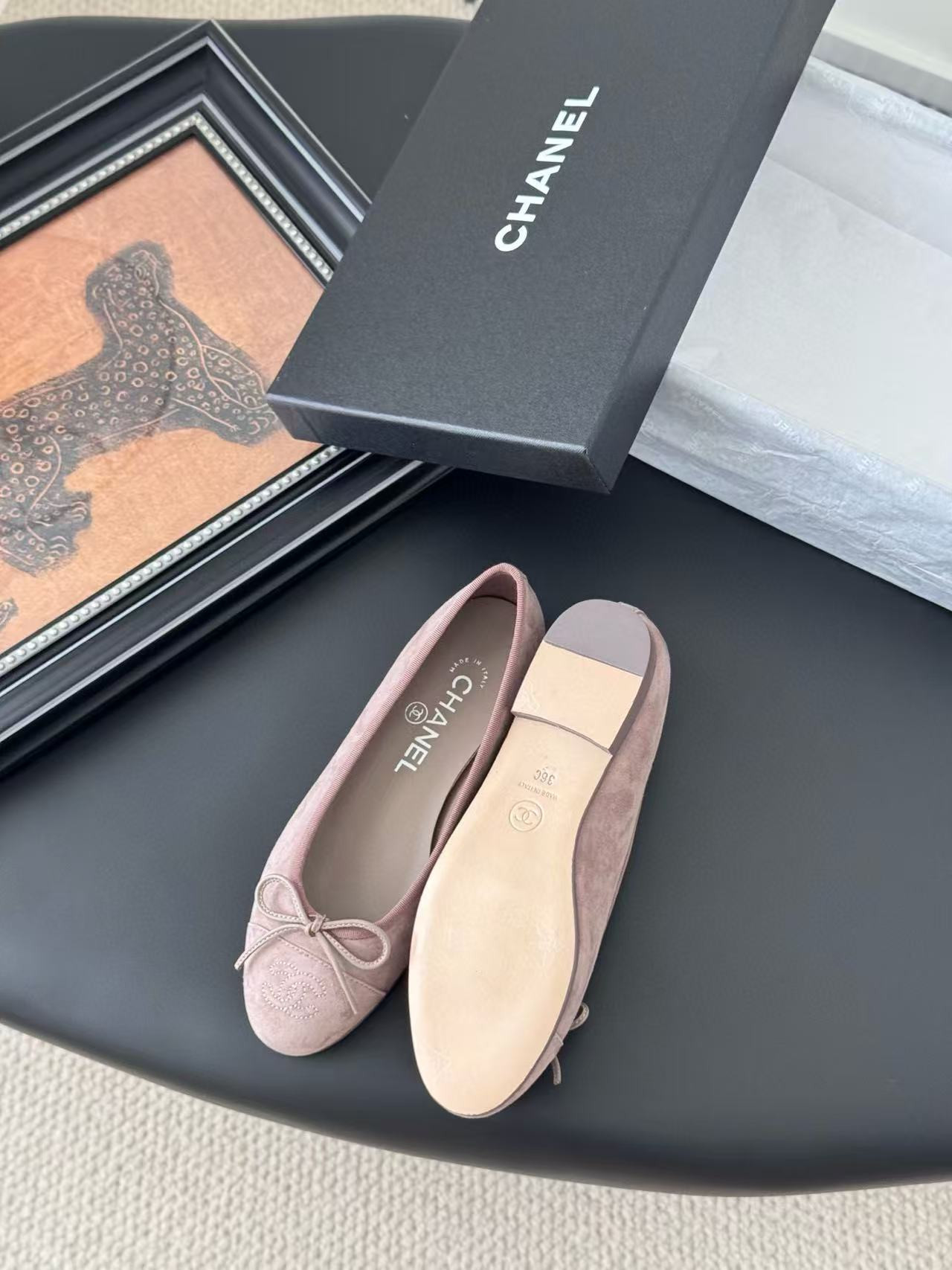 UA Ch**el Ballet flats