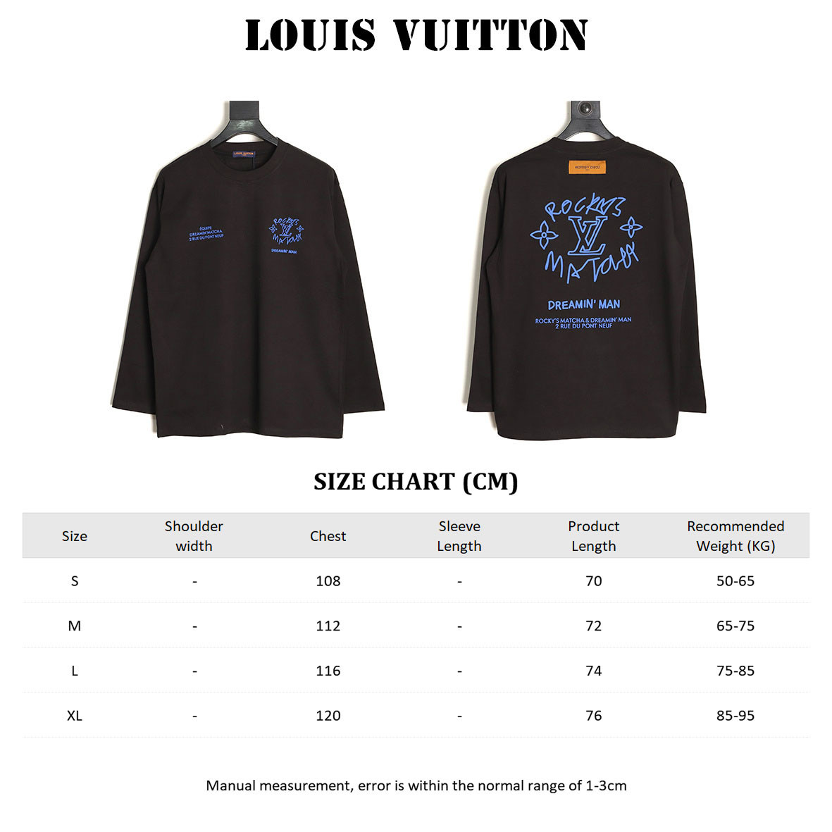 L0vis Vvtt0n 25Fw Long-sleeved T-shirt