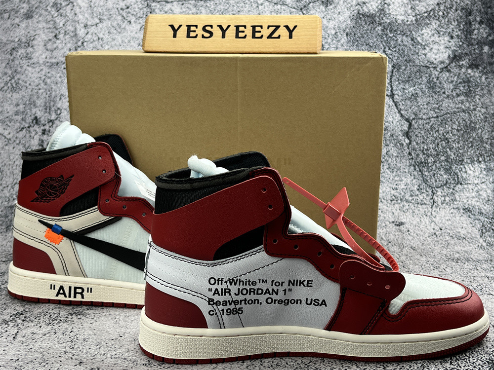 UA OFF-WHITE X AIR JORDAN 1 RETRO HIGH OG 