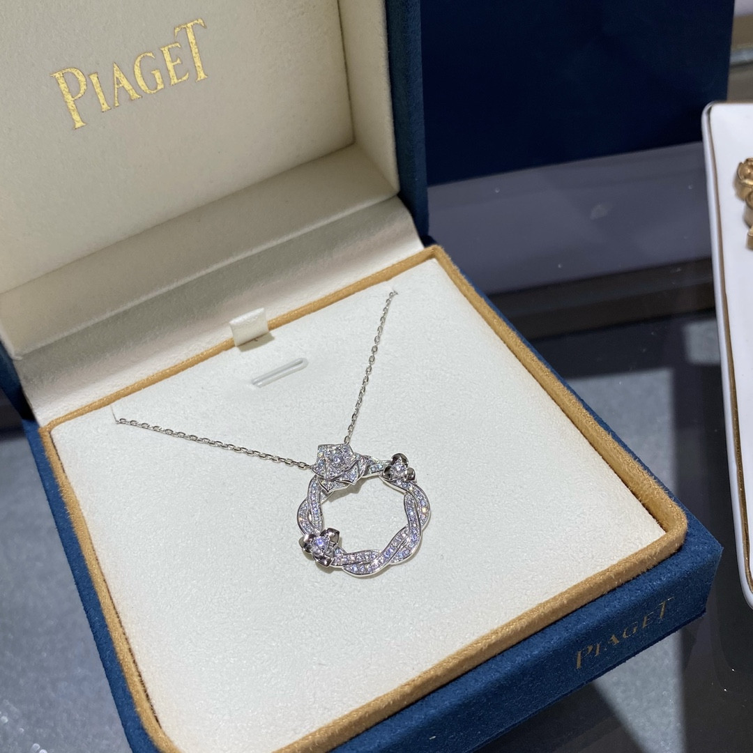 Piaget rose hoop Necklace