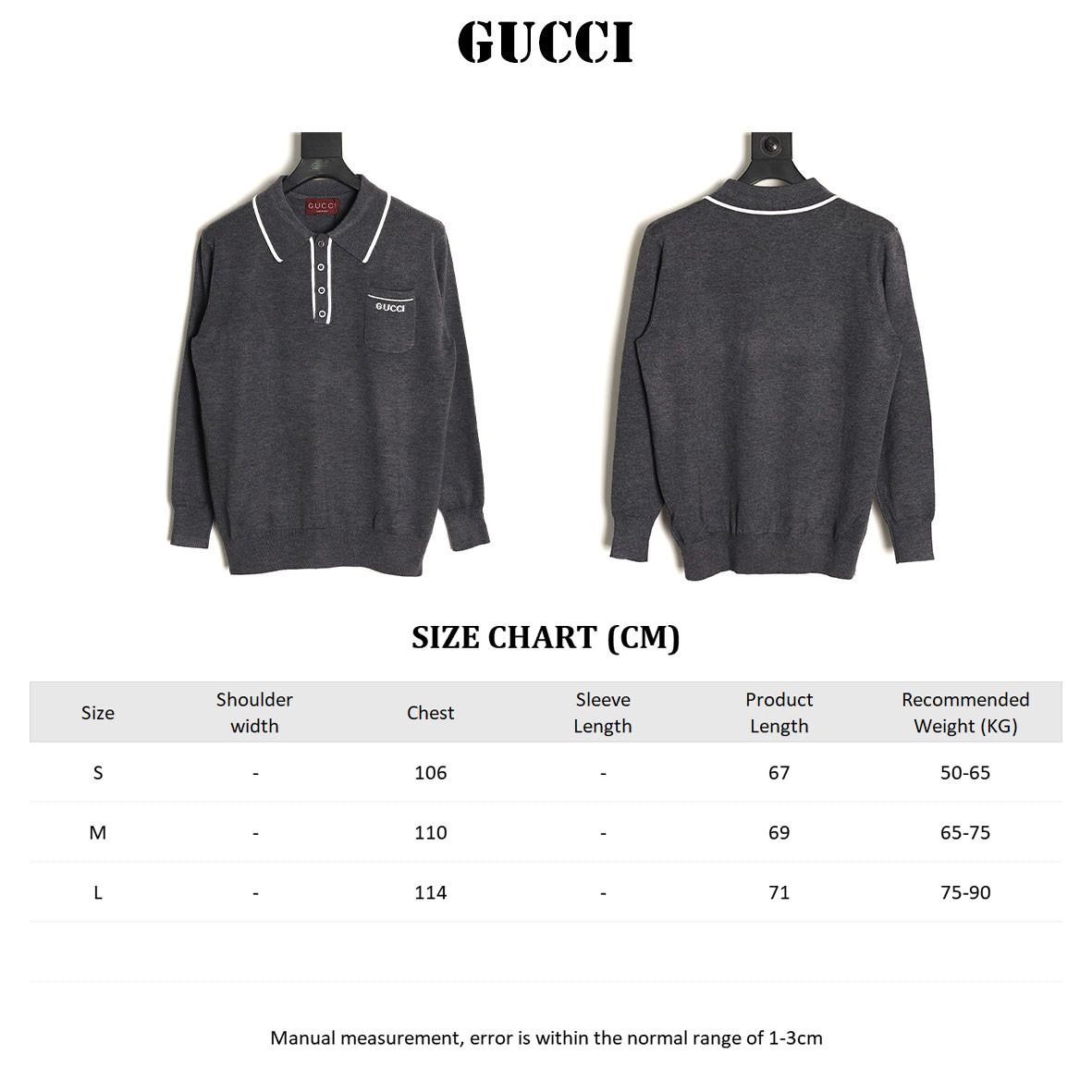 Gvc*1 25fw Knitting Sweaters