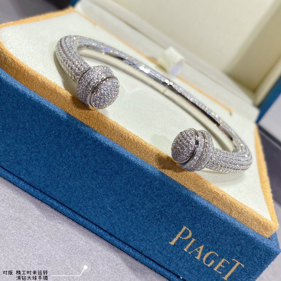 Piaget fully D1am0nd-encrusted large ball Bracelet