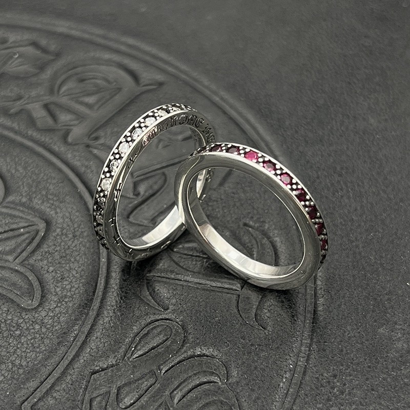 Ch*0me He**ts 3mm Cross Ring