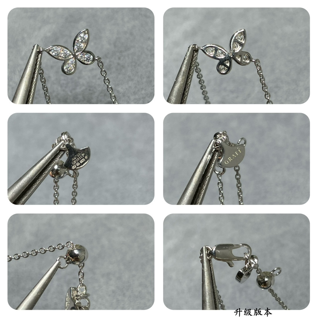 Graff Eleven butterflies Necklace