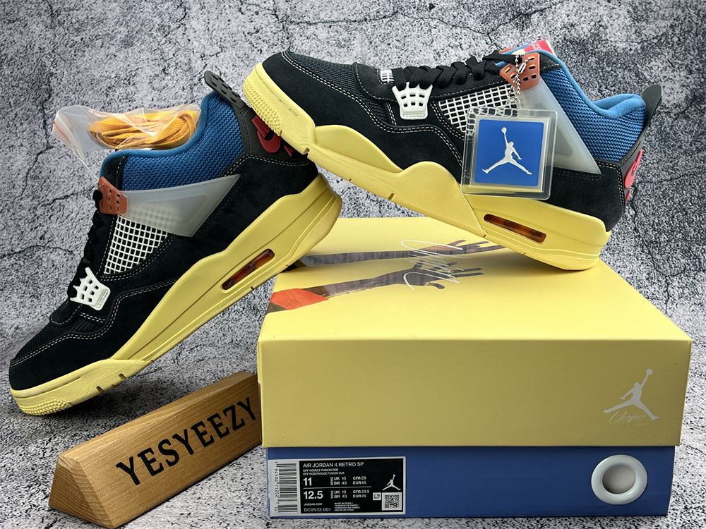 UA UNION LA X AIR JORDAN 4 RETRO 