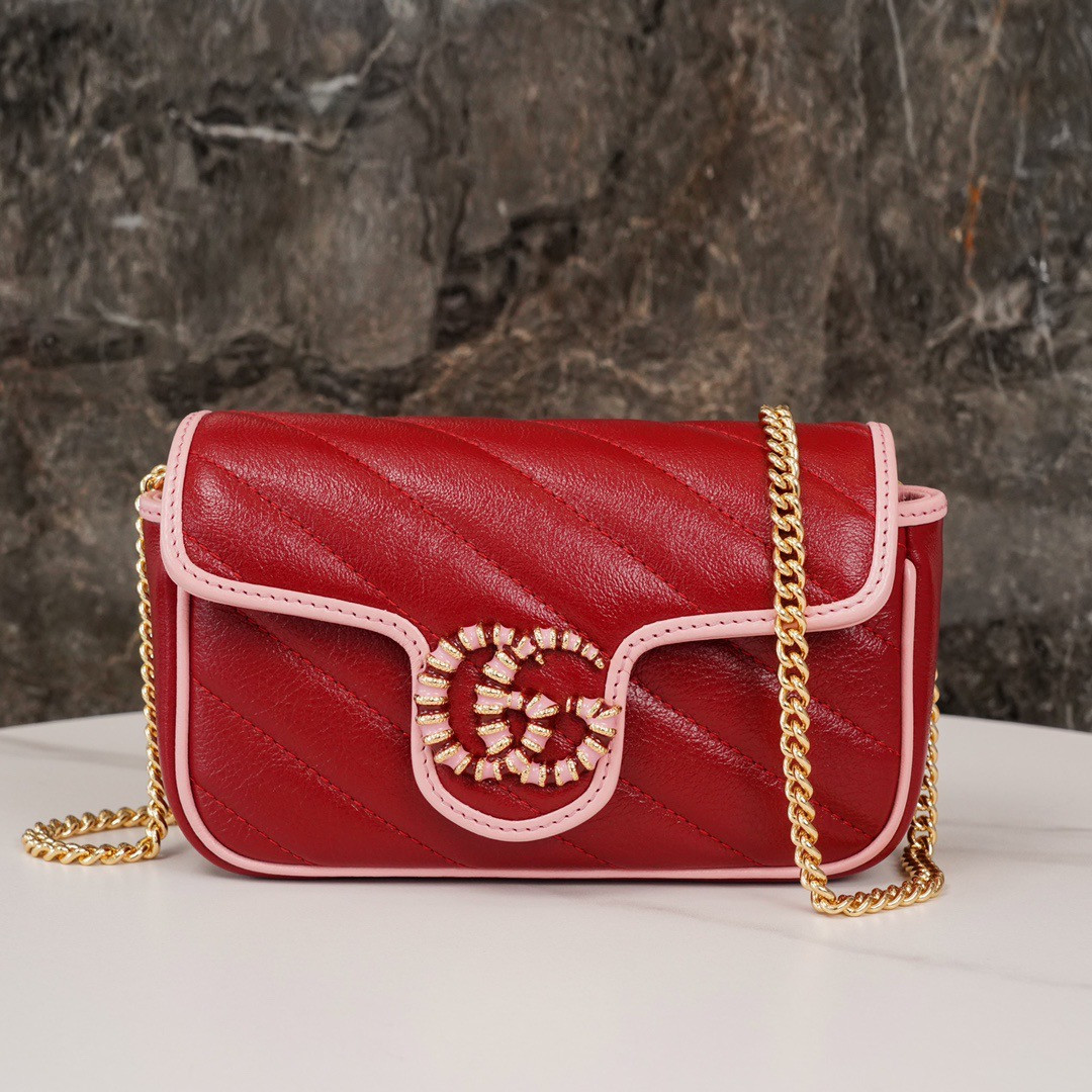 GG Marmont S*per mini bag16.5CM