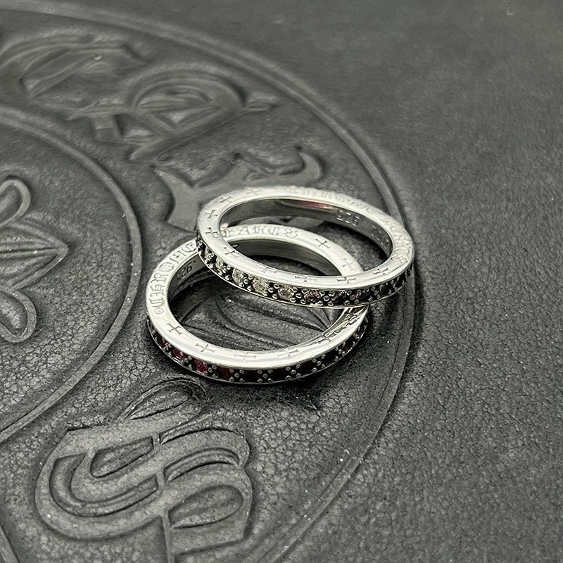 Ch*0me He**ts 3mm Cross Ring
