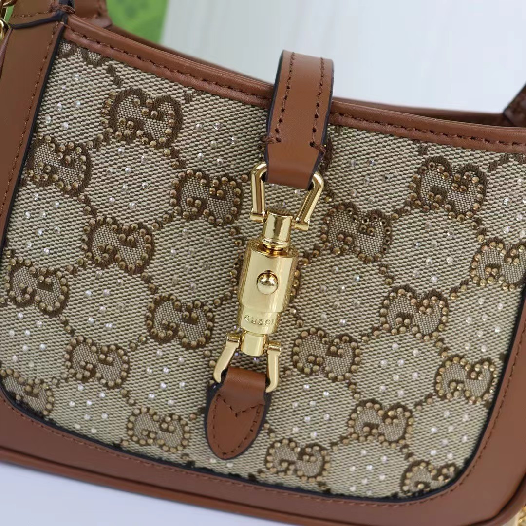 Gvc*1 JACKIE 1961 MINI GG SHOULDER BAG 19 x 13 x 3CM