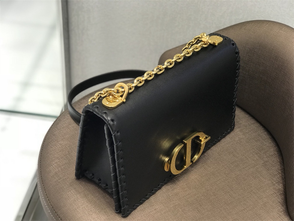 D10r 30 MONTAIGNE CHAIN BAG BLACK