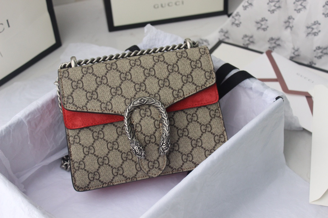 Gvc*1 DIONYSUS GG Svp*me MINI BAG 8"Wx5"Hx2.3"D