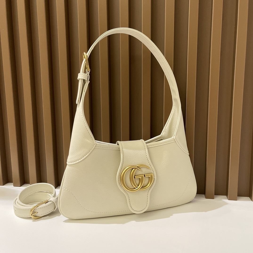 Gvc*1 APHRODITE SHOULDER BAG WHITE 27 X 13.5 X 2 cm