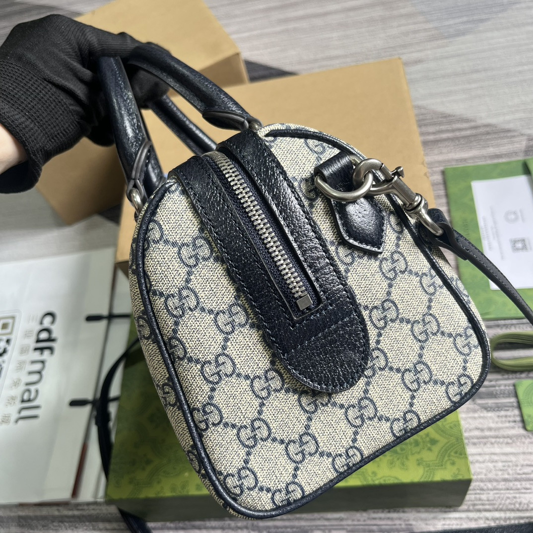 Gvc*1 OPHIDIA GG MINI TOP HANDLE BAG 8.4"W x 5.5"H x 4.5"D