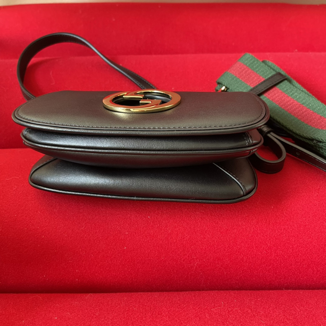 Gvc*1 BLONDIE MINI BAG BROWN 8.7"W x 5.1"H x 2.2"D