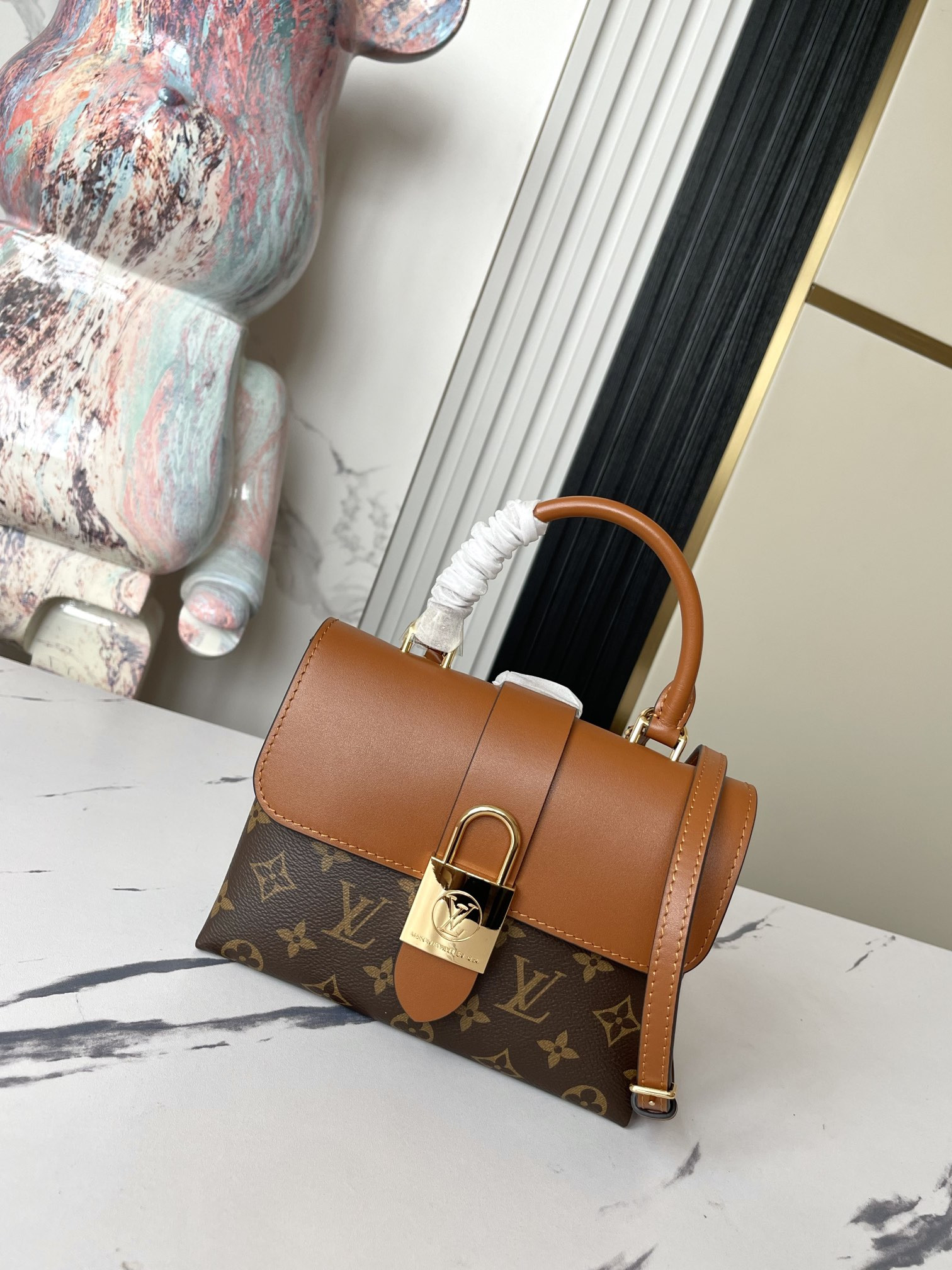 LV  M44654 Locky BB 7.9 x 6.3 x 3 inches