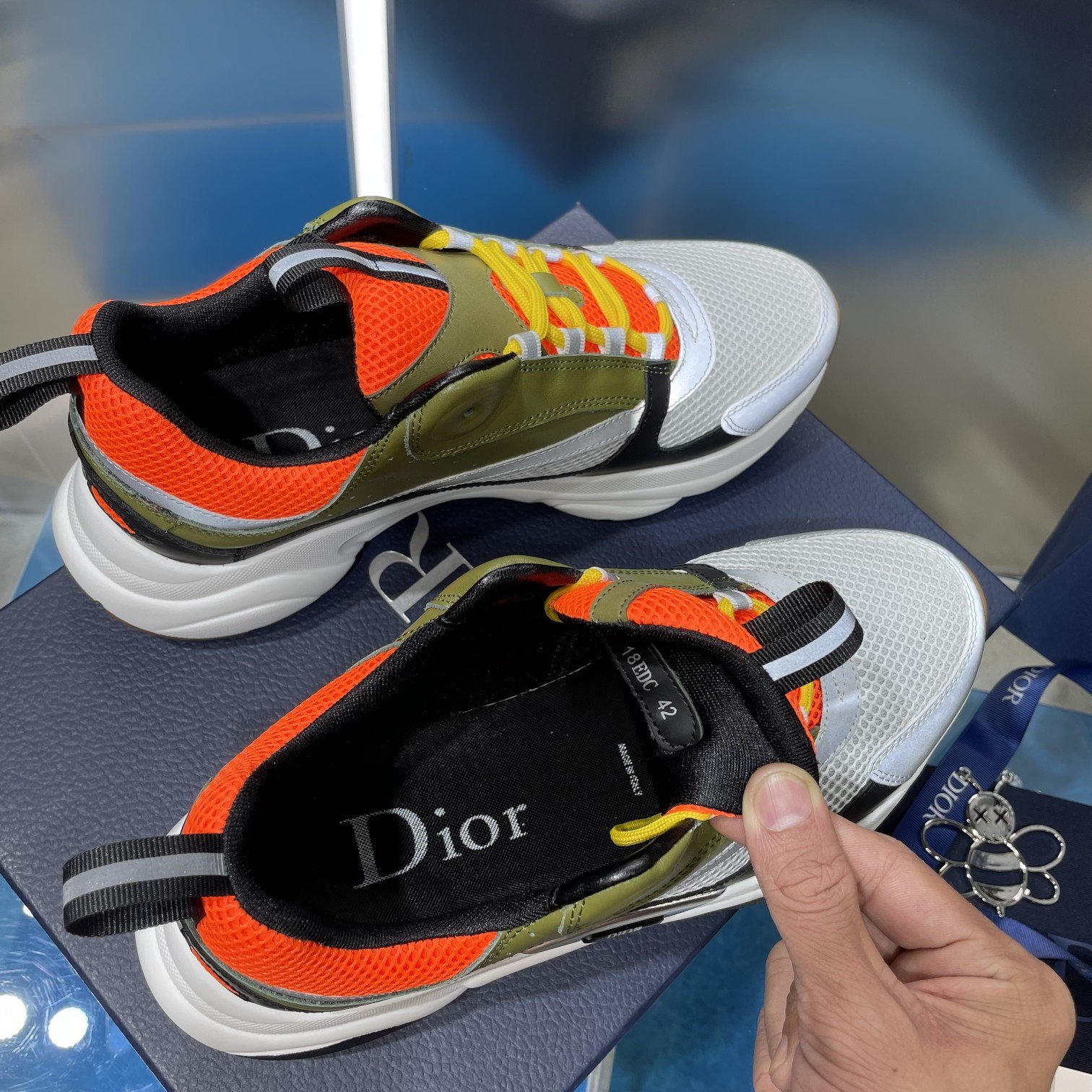 UA D10r B22 green Sneaker