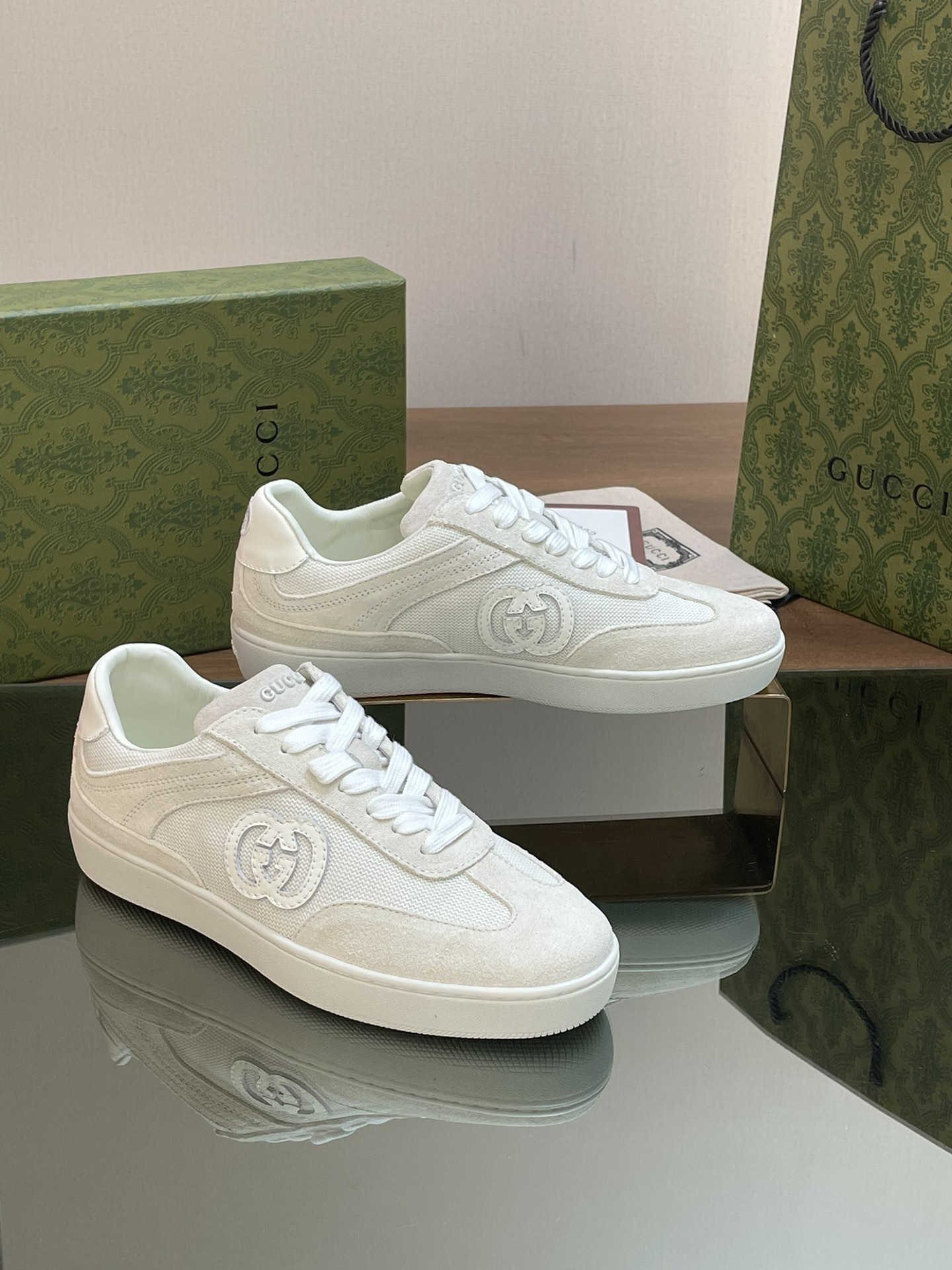 UA Gvc*1 INTERLOCKING G SNEAKER  White