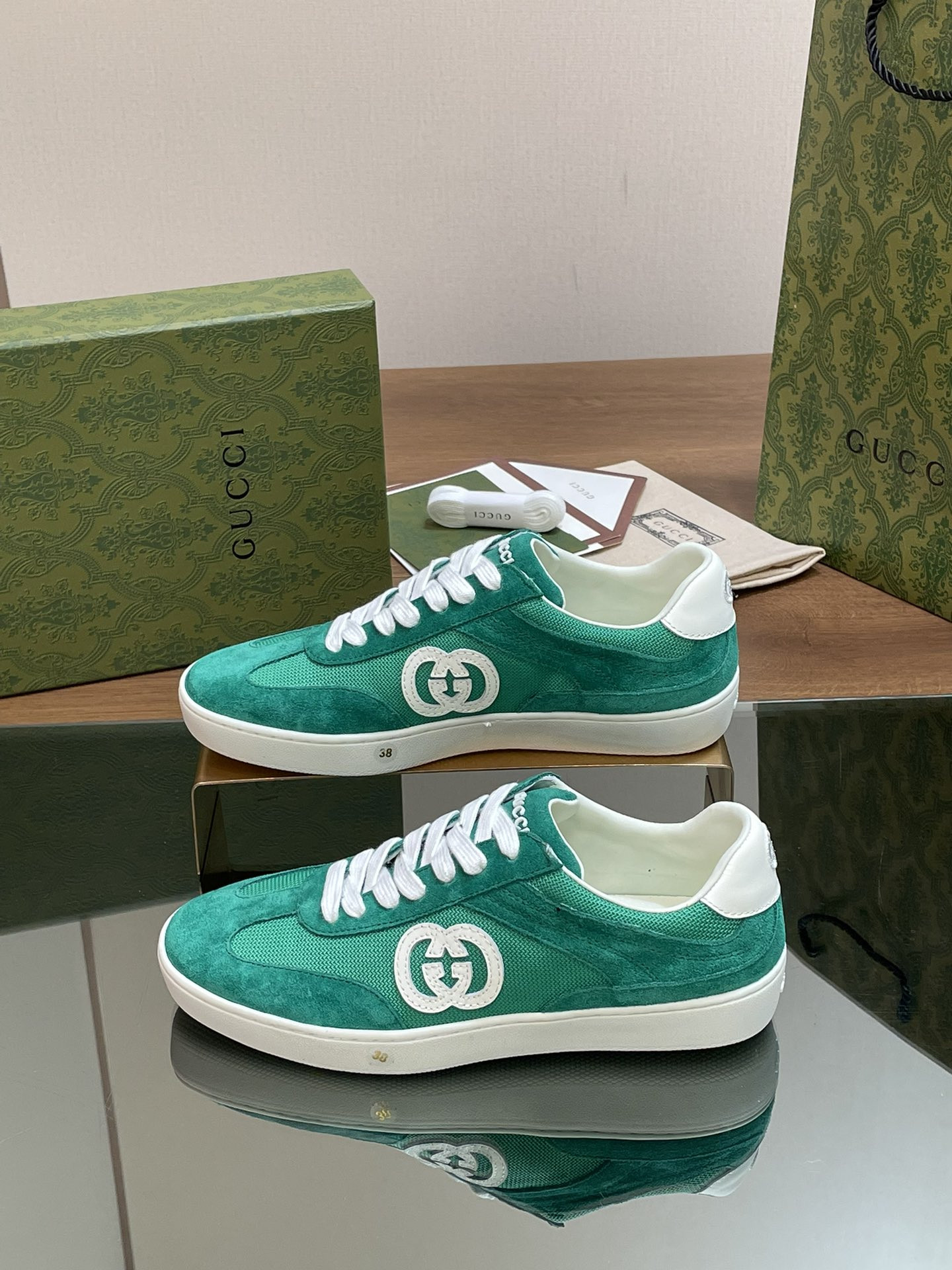 UA Gvc*1 INTERLOCKING G SNEAKER Green