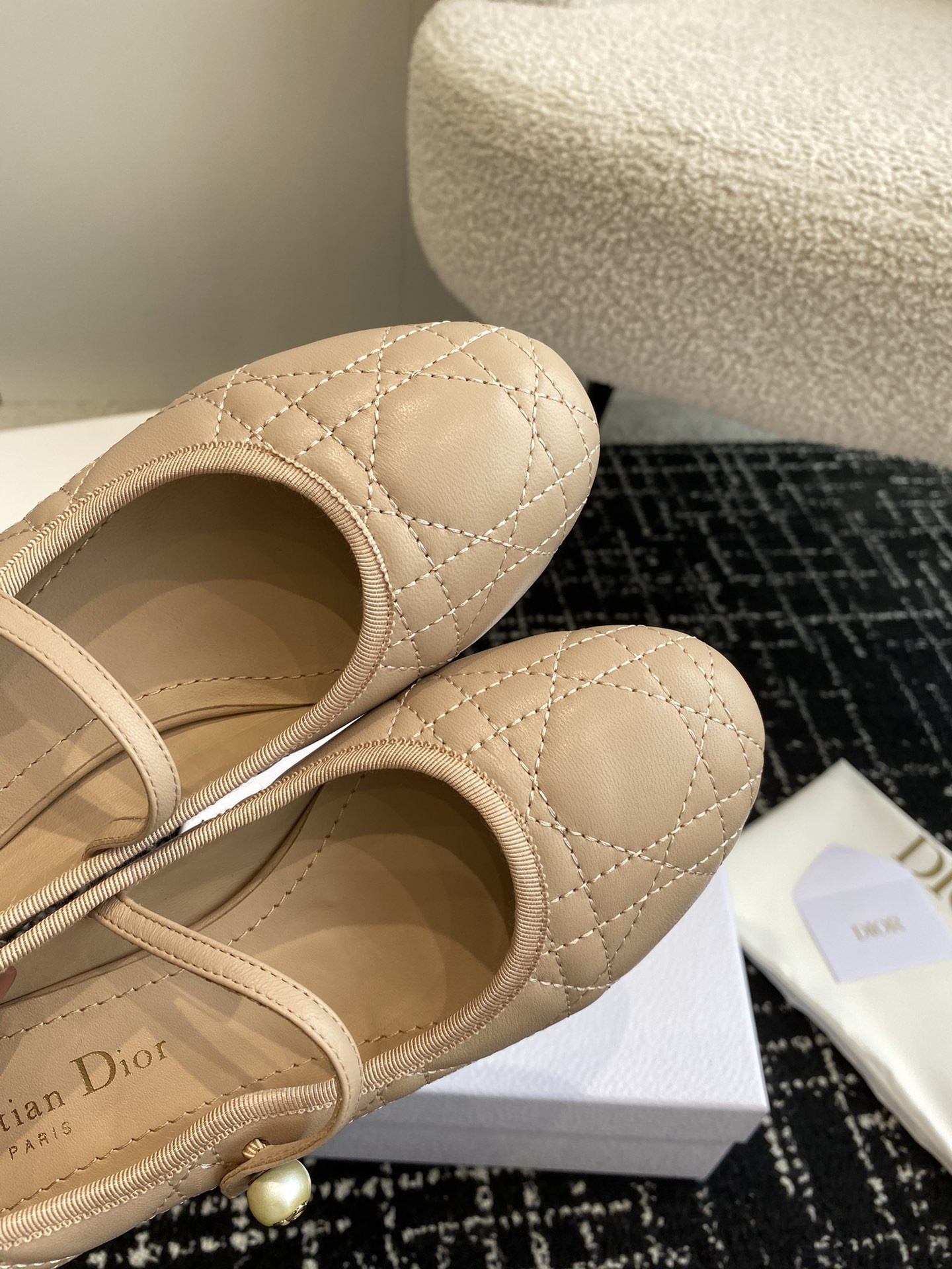 UA D10r Ballet Pump Nude