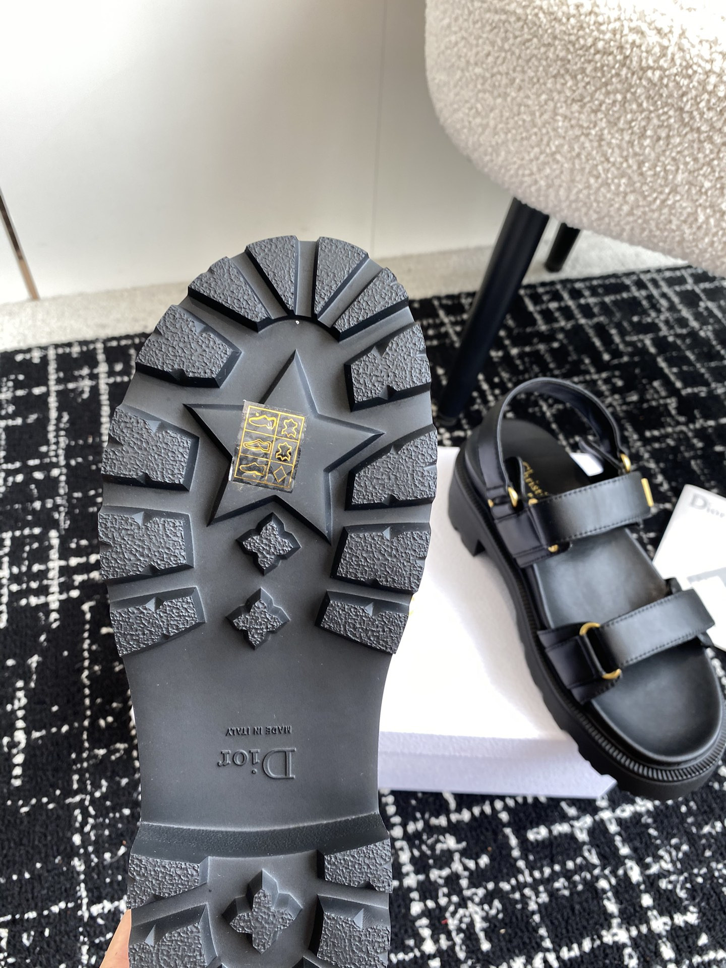 UA D10ract Platform Sandal Black
