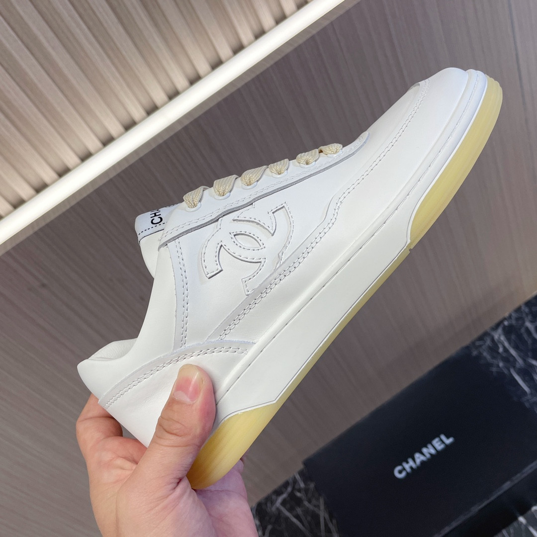 UA Ch**el SNEAKERS calfskin