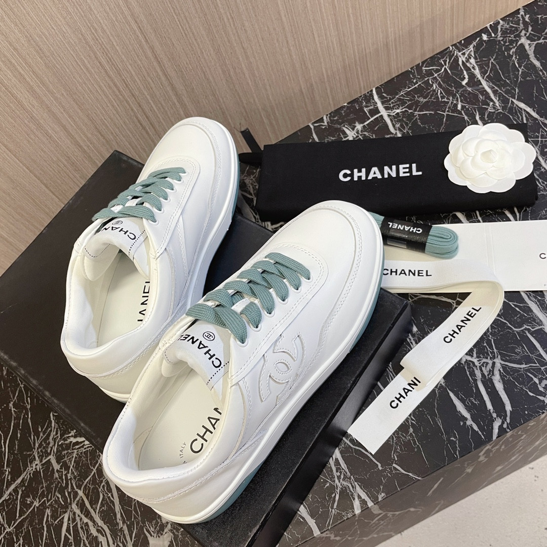 UA Ch**el SNEAKERS calfskin