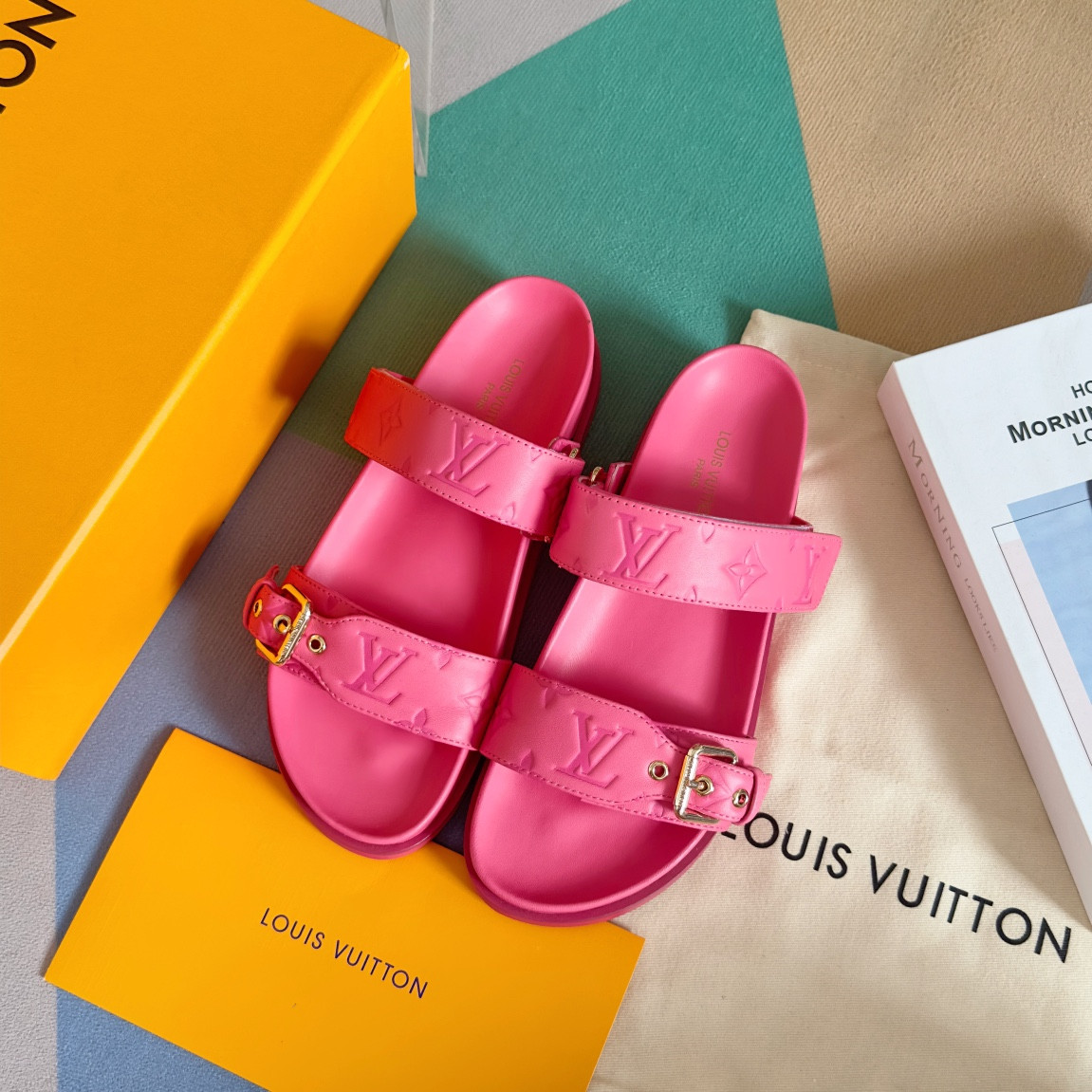 LV Bom Dia Flat Comfort Mule