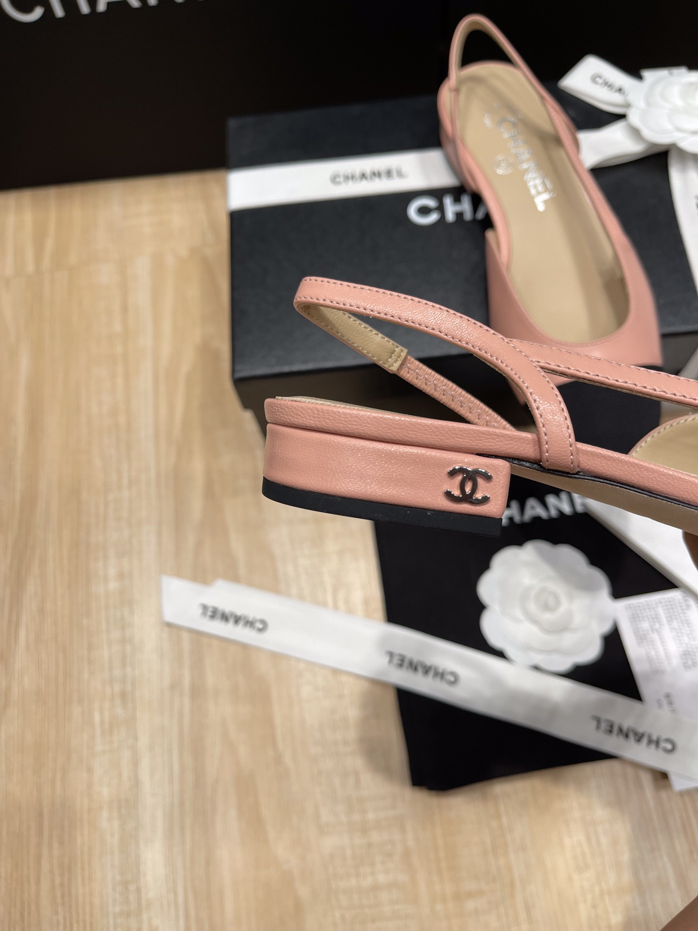 UA Ch**el SLINGBACKS FLAT