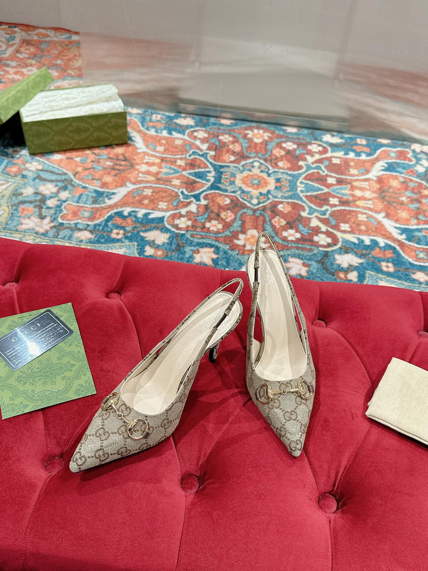 UA Gvc*1 HORSEBIT SLINGBACK PUMP HIGH HEEL