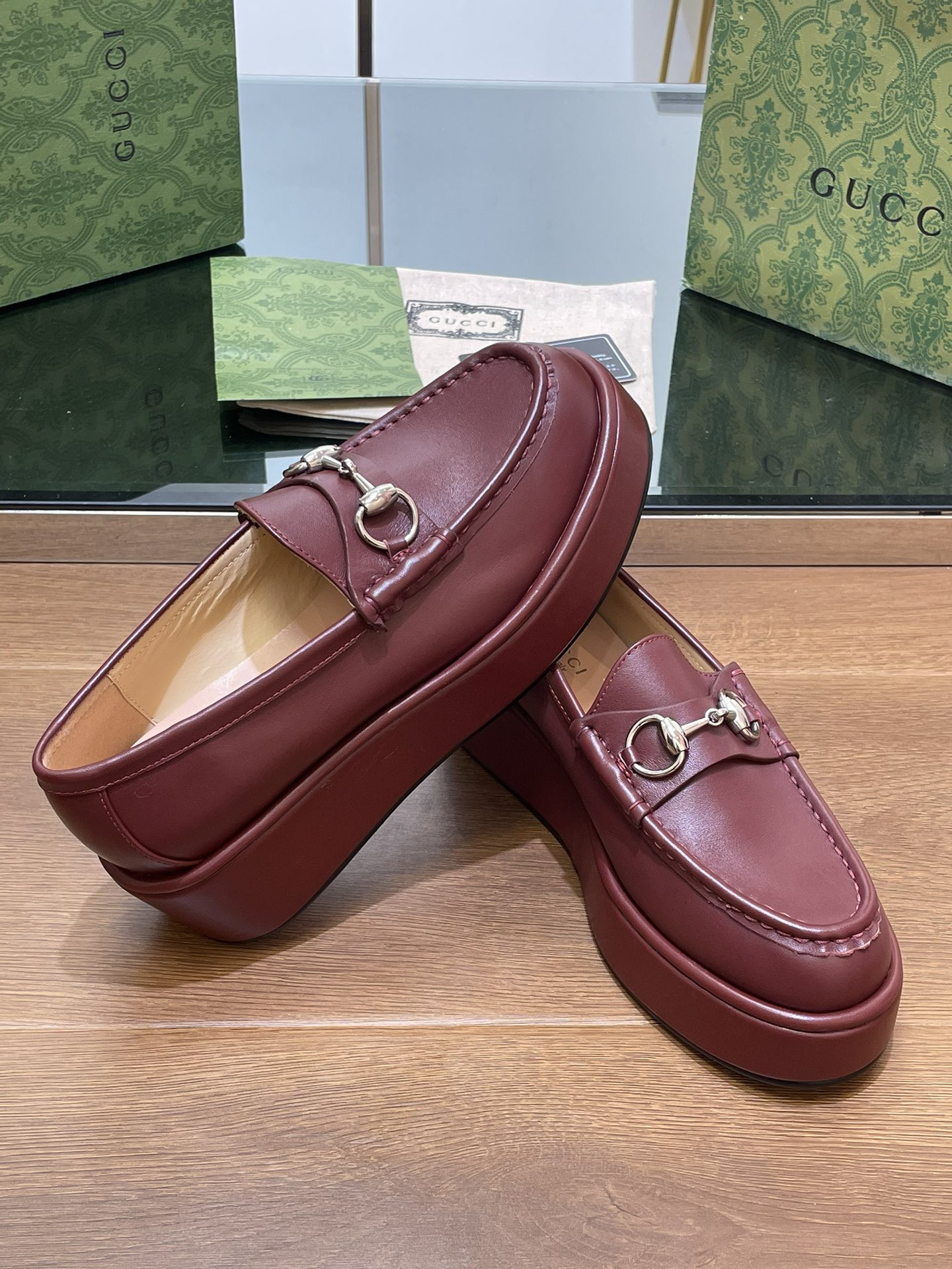 UA Gvc*1 HORSEBIT WEDGE LOAFER