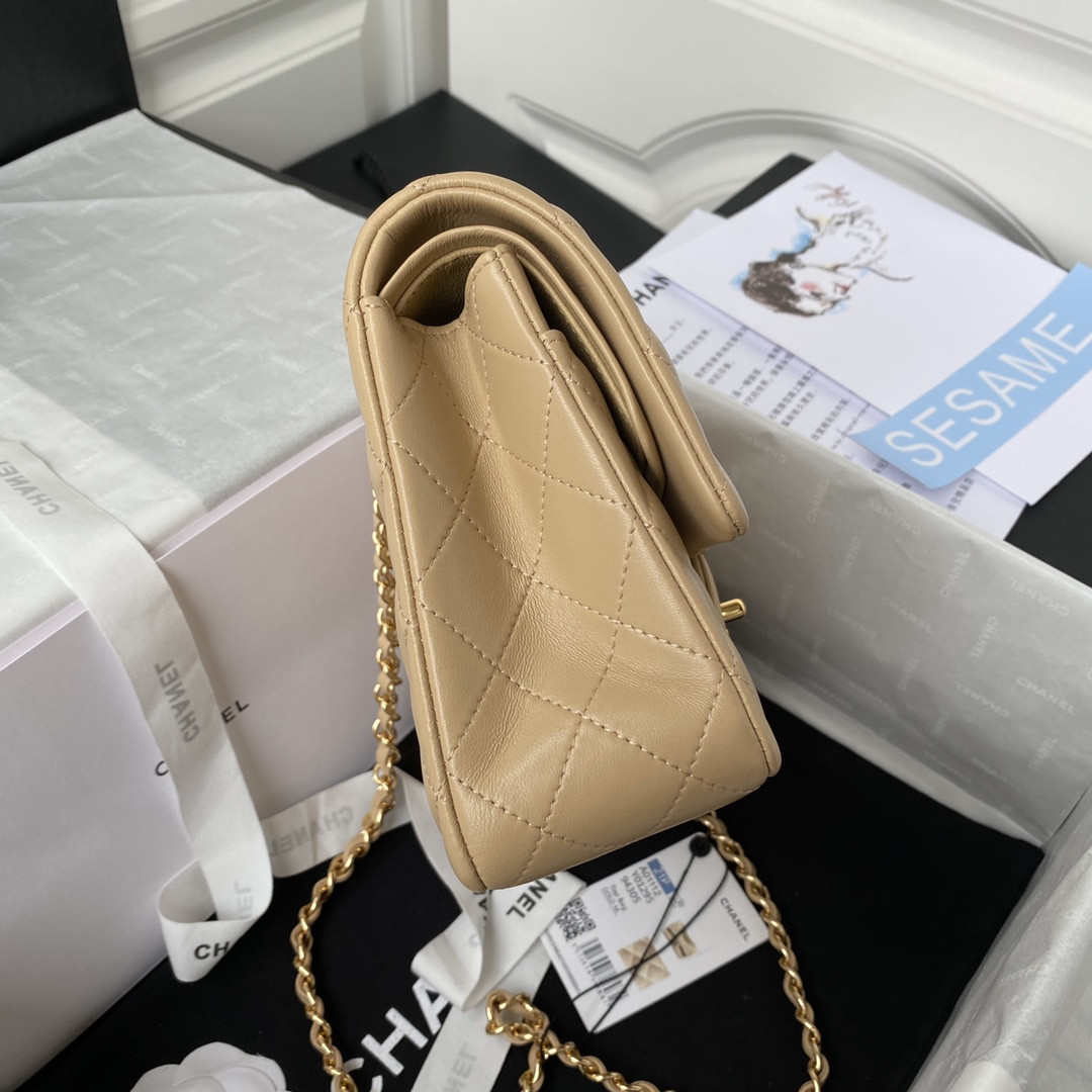 Ch**el Classic Flap Bag 15.5×25.5×6.5cm