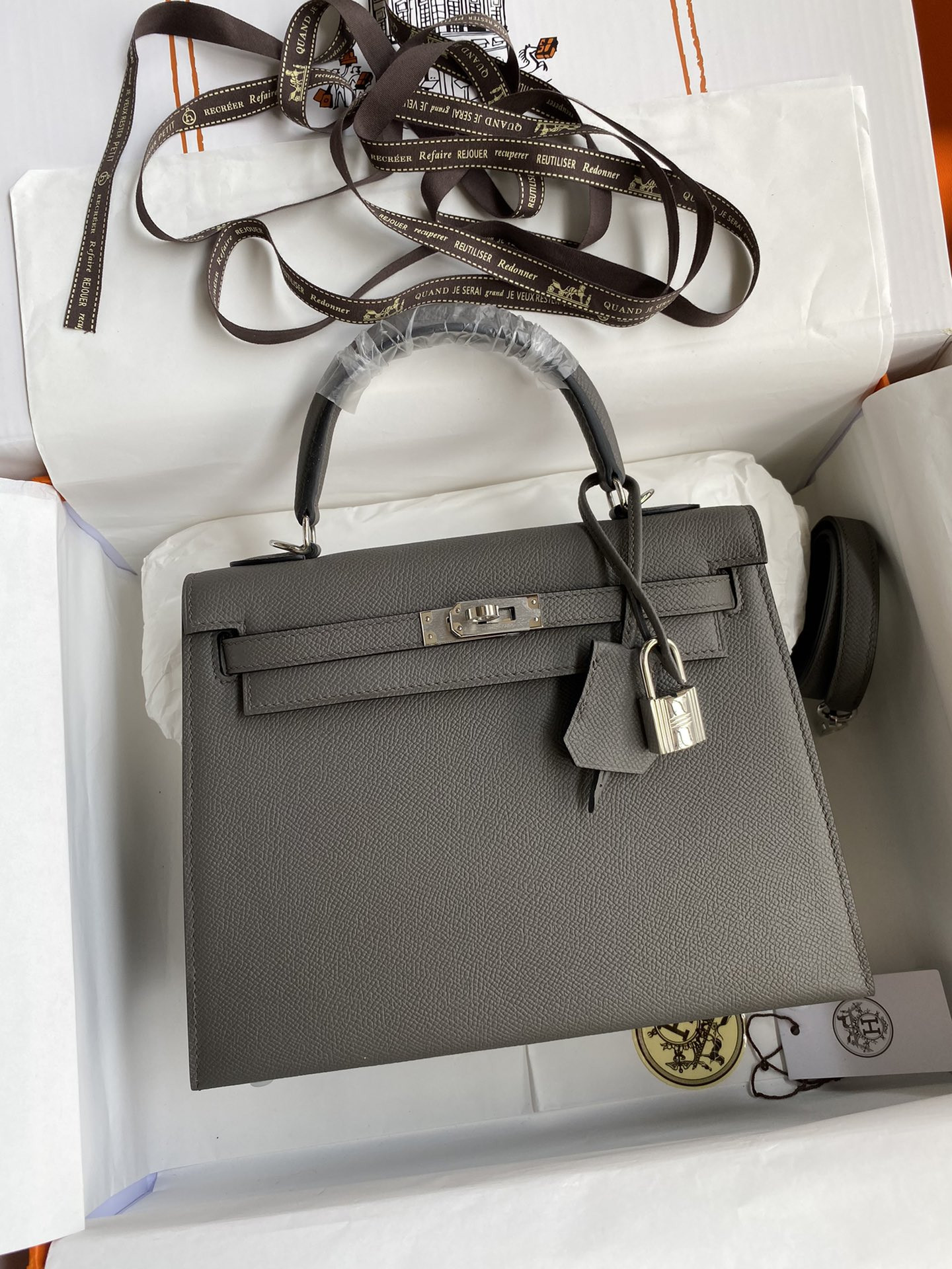 H**me5 Kelly Silver-tone Hardware 25 28
