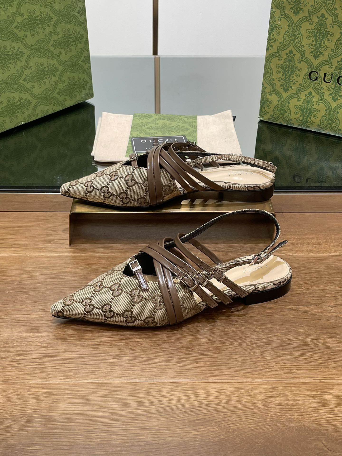 UA Gvc*1 Strappy Ballet Flat