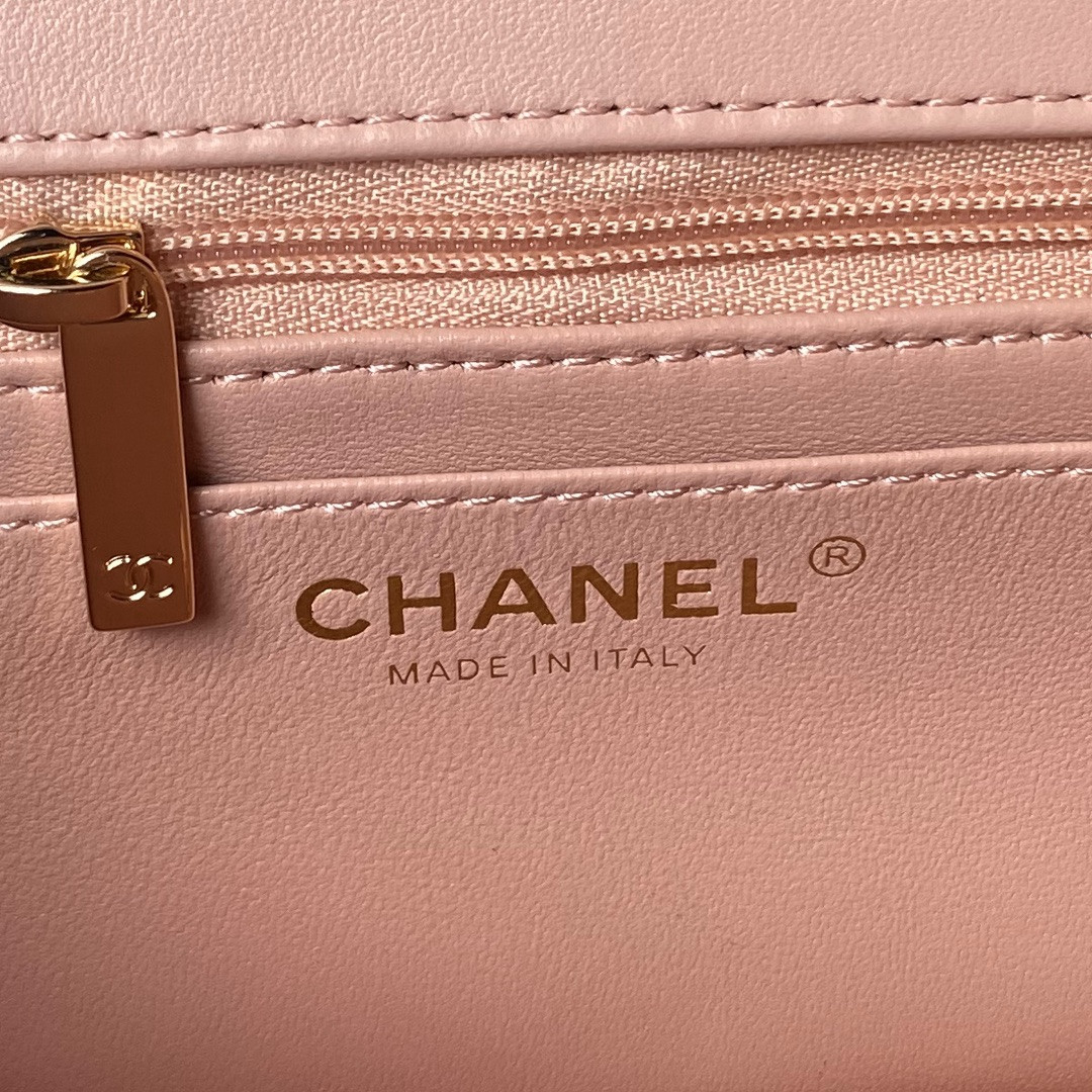 Ch**el 24A Mini Classic Handbag 12 × 20 × 6 cm