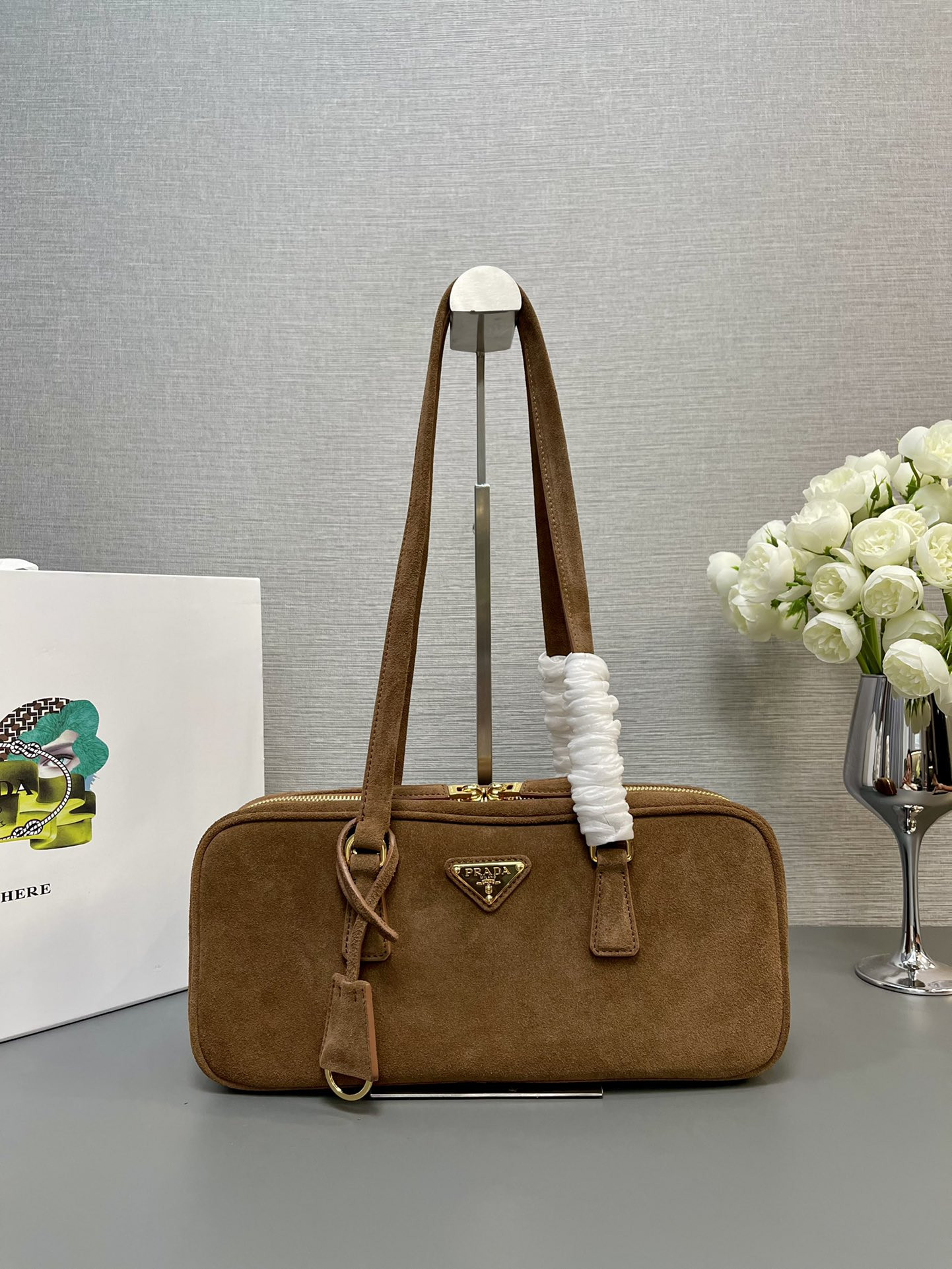 Pra*a Re-Edition 1978 handle bag  30x14x8.5cm